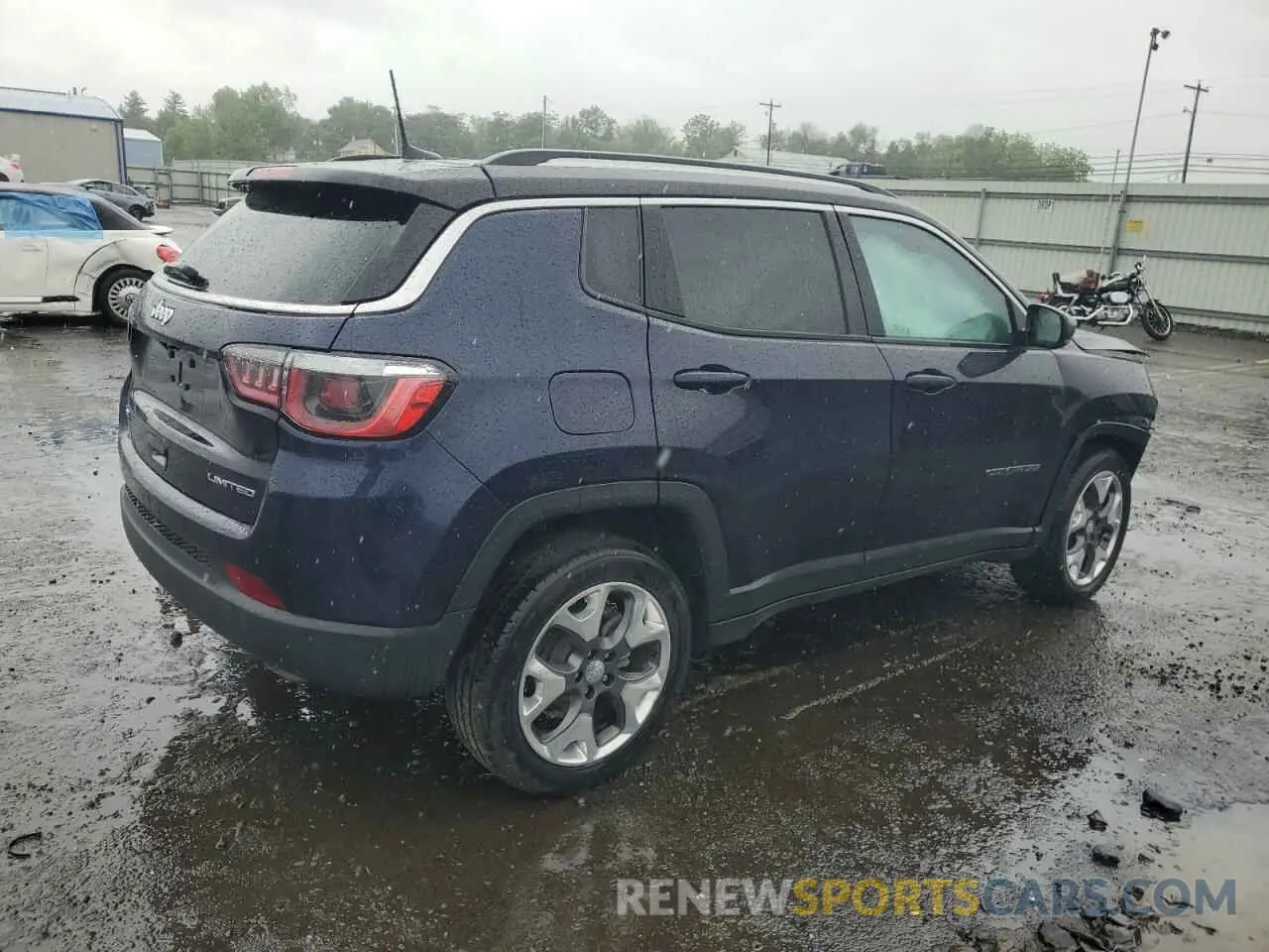 3 Photograph of a damaged car 3C4NJDCB1KT842519 JEEP COMPASS 2019