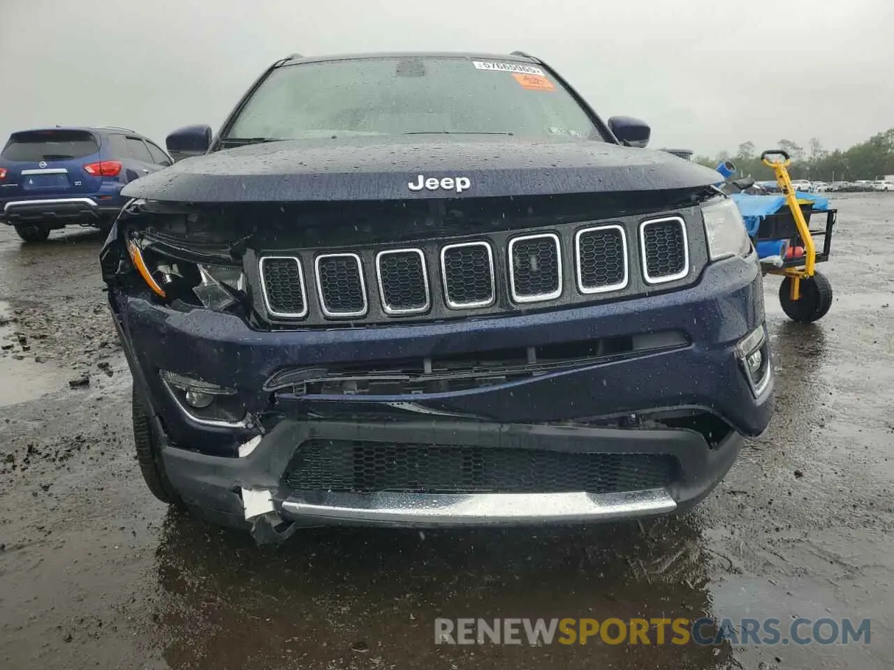 5 Photograph of a damaged car 3C4NJDCB1KT842519 JEEP COMPASS 2019