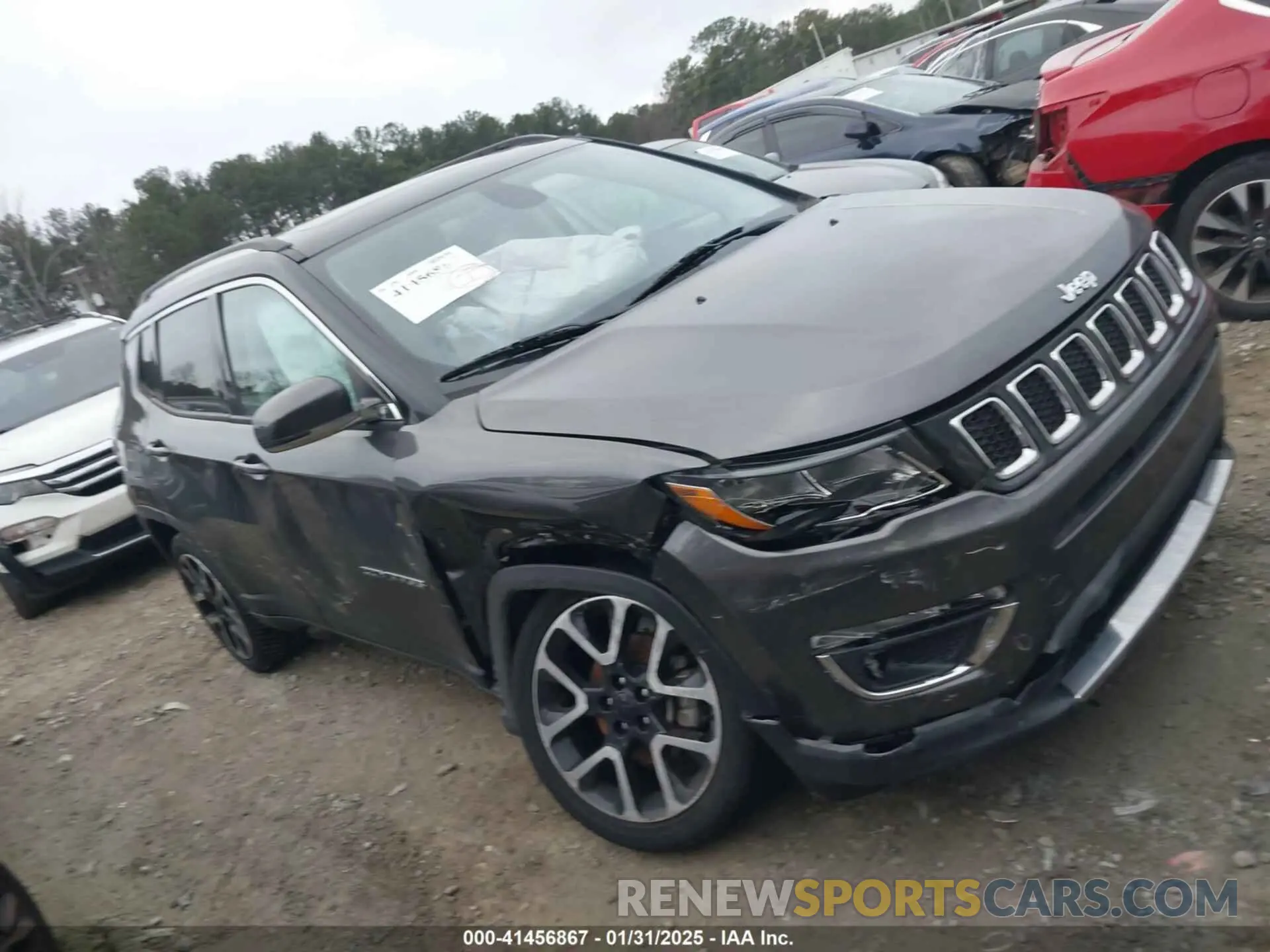 13 Photograph of a damaged car 3C4NJDCB2KT647108 JEEP COMPASS 2019