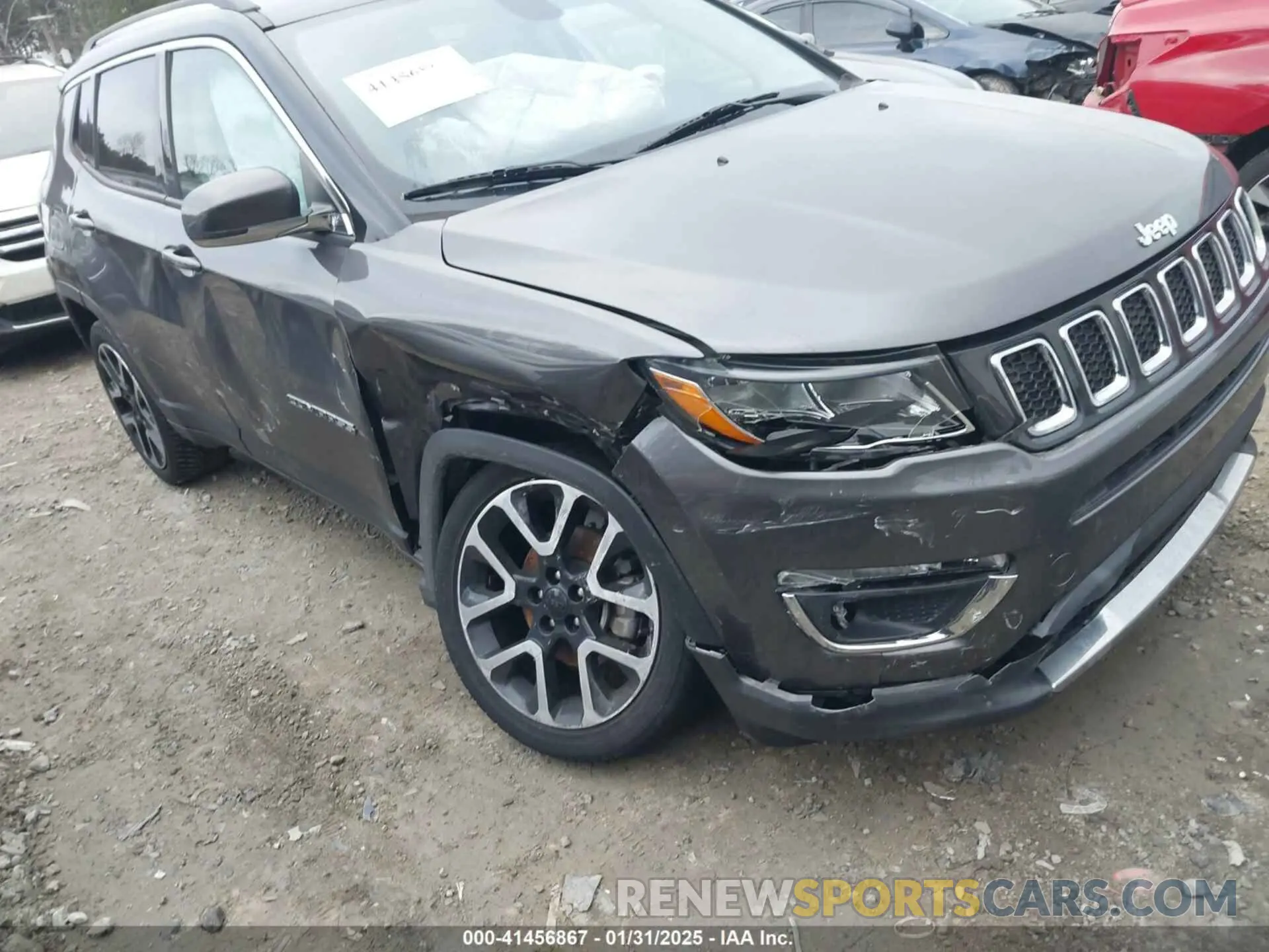 6 Photograph of a damaged car 3C4NJDCB2KT647108 JEEP COMPASS 2019