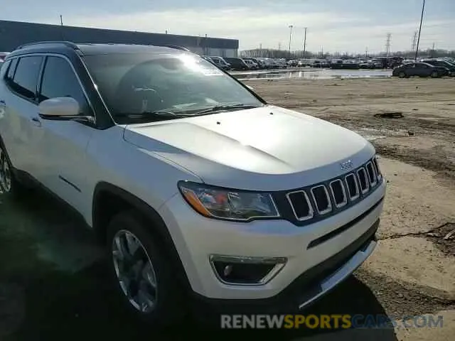 10 Photograph of a damaged car 3C4NJDCB3KT842554 JEEP COMPASS 2019