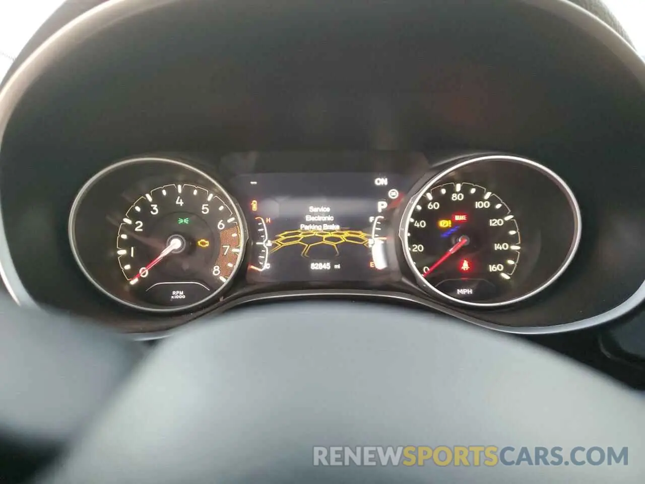 9 Photograph of a damaged car 3C4NJDCB3KT842554 JEEP COMPASS 2019