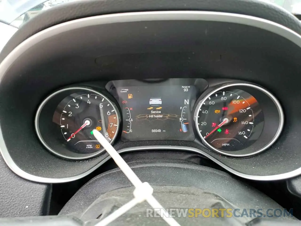9 Photograph of a damaged car 3C4NJDCB4KT675458 JEEP COMPASS 2019