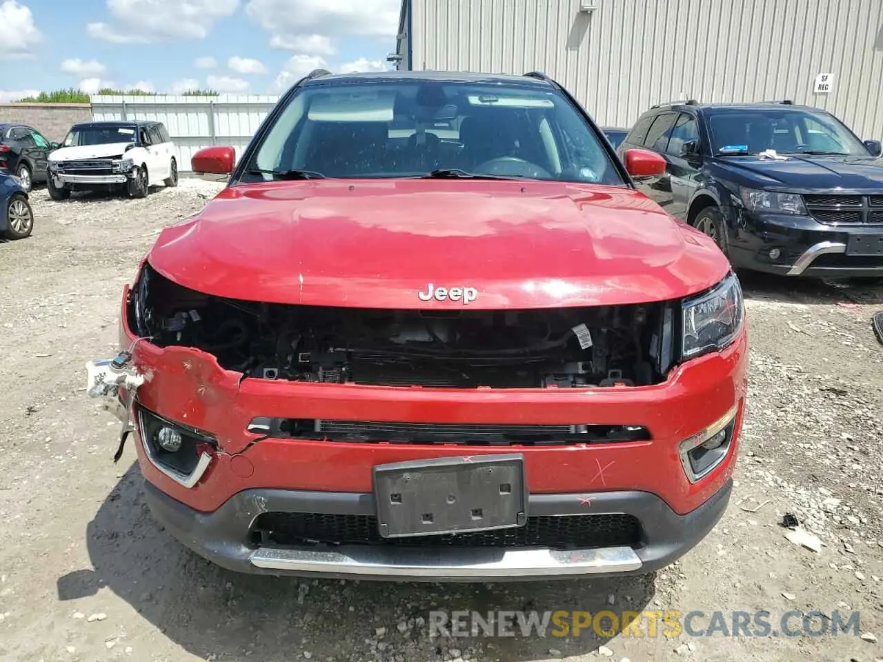 5 Photograph of a damaged car 3C4NJDCB4KT723251 JEEP COMPASS 2019