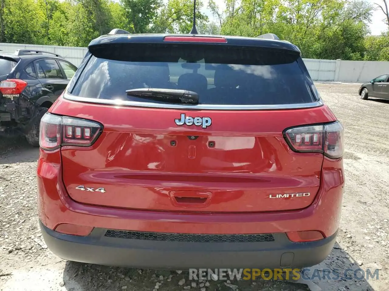 6 Photograph of a damaged car 3C4NJDCB4KT723251 JEEP COMPASS 2019