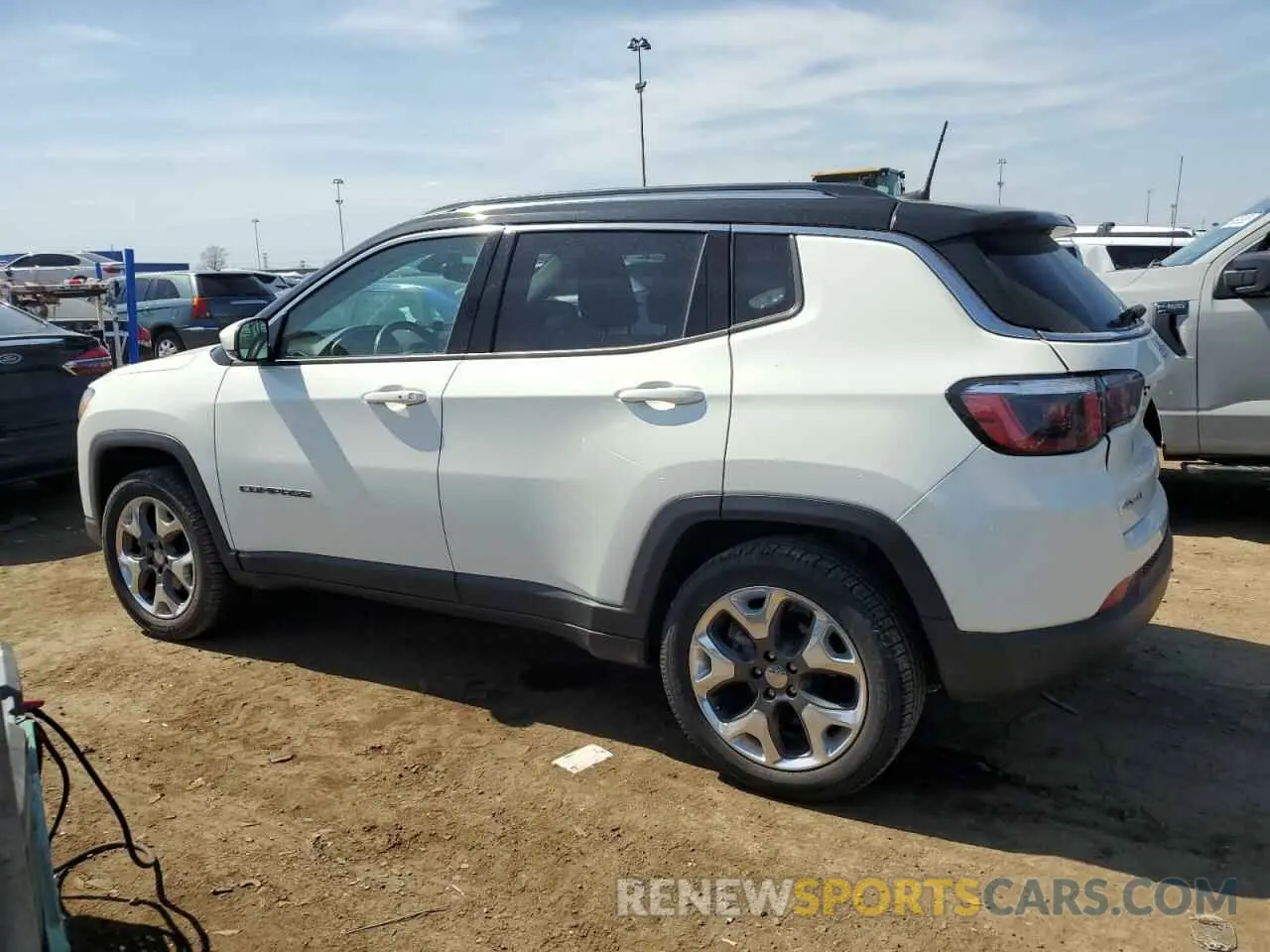 2 Photograph of a damaged car 3C4NJDCB4KT791758 JEEP COMPASS 2019