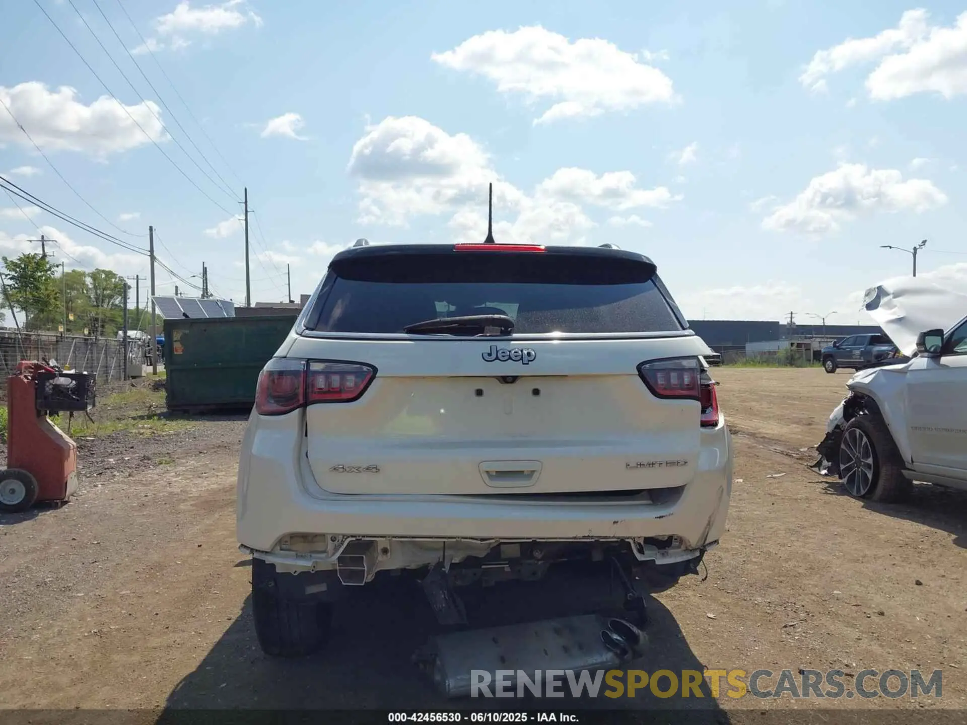16 Photograph of a damaged car 3C4NJDCB4KT818425 JEEP COMPASS 2019