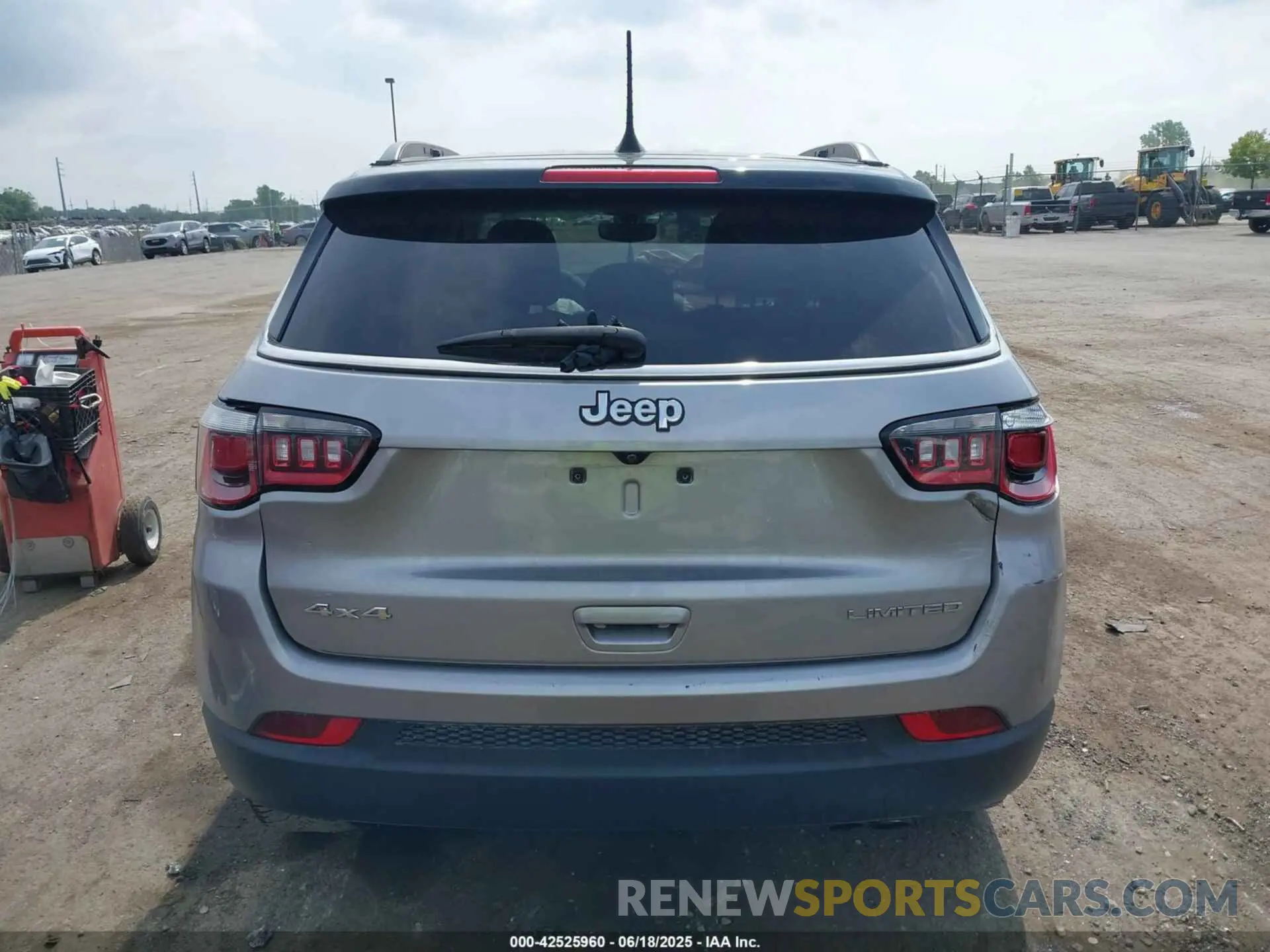 16 Photograph of a damaged car 3C4NJDCB4KT842577 JEEP COMPASS 2019