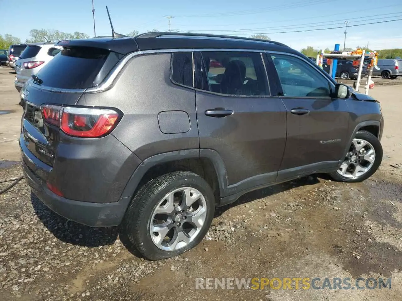 3 Photograph of a damaged car 3C4NJDCB5KT641769 JEEP COMPASS 2019