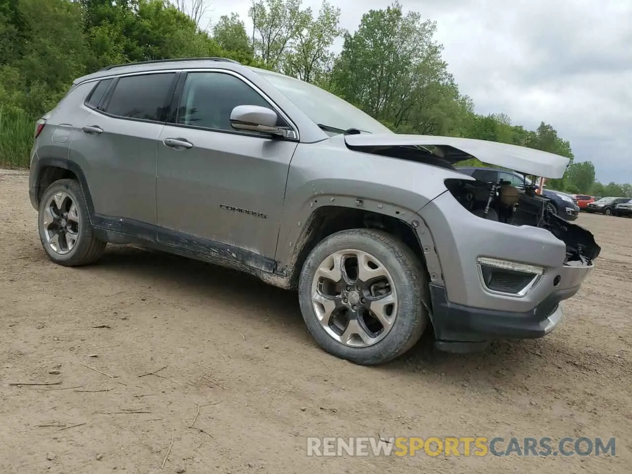 4 Photograph of a damaged car 3C4NJDCB5KT854172 JEEP COMPASS 2019