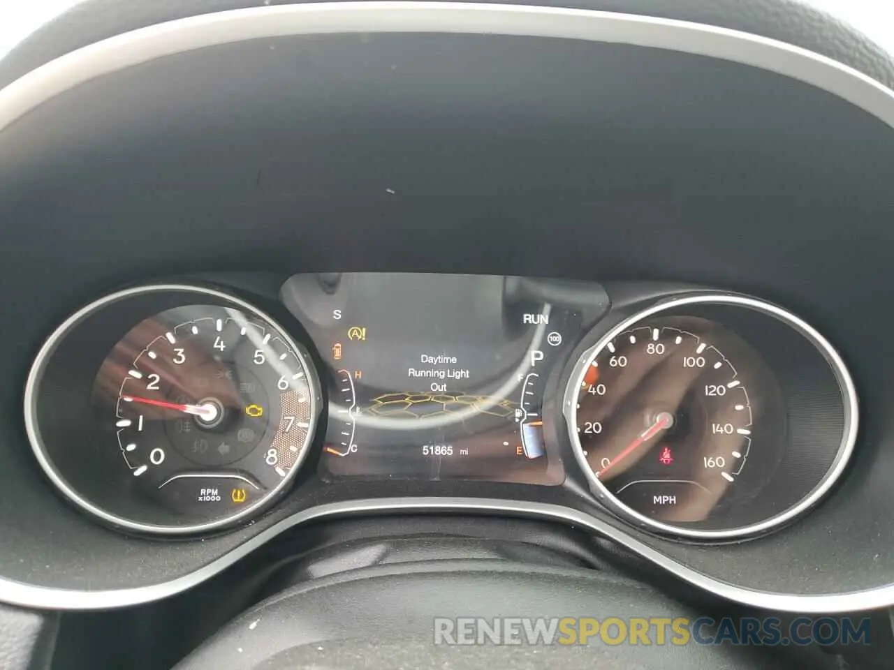 9 Photograph of a damaged car 3C4NJDCB5KT854172 JEEP COMPASS 2019
