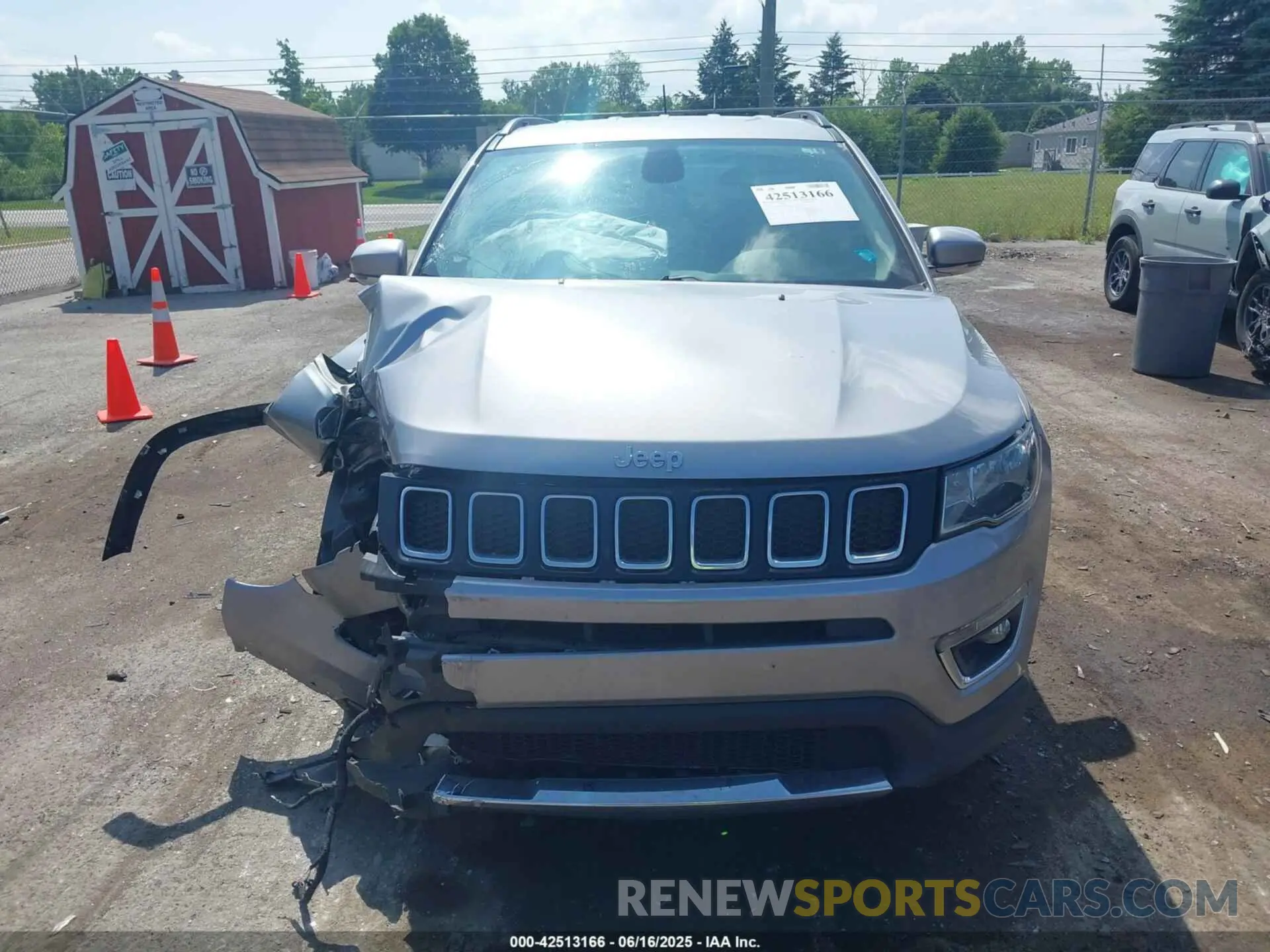 11 Photograph of a damaged car 3C4NJDCB6KT791082 JEEP COMPASS 2019