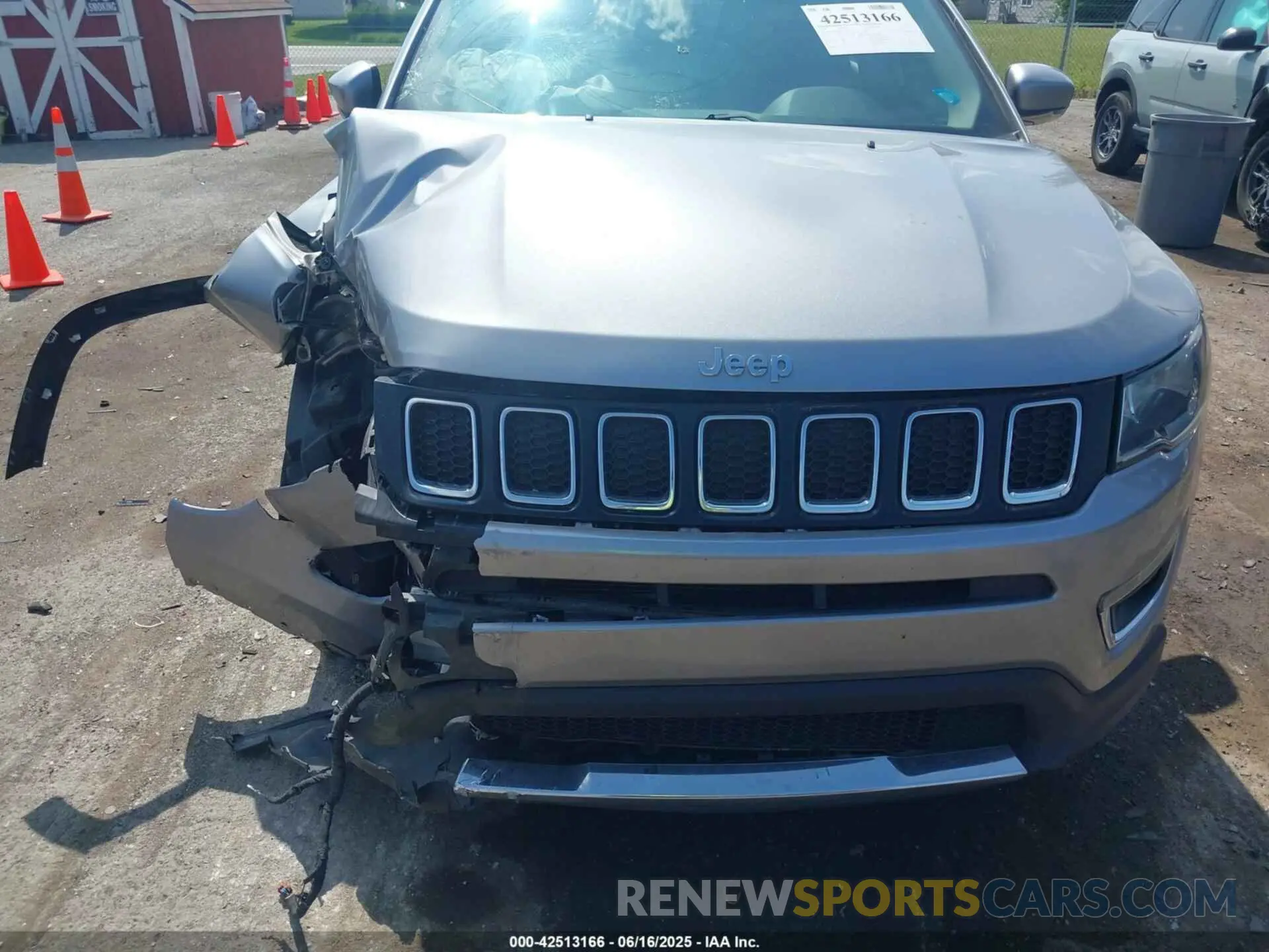 6 Photograph of a damaged car 3C4NJDCB6KT791082 JEEP COMPASS 2019