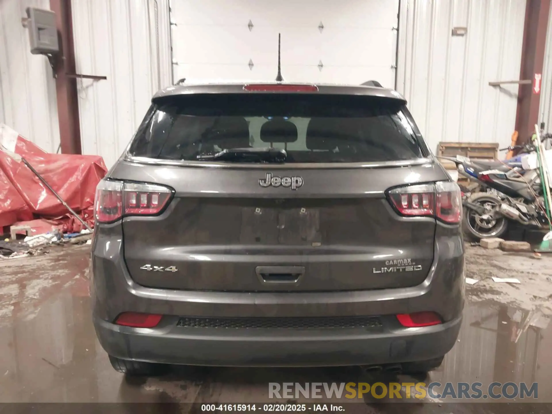 16 Photograph of a damaged car 3C4NJDCB6KT791163 JEEP COMPASS 2019