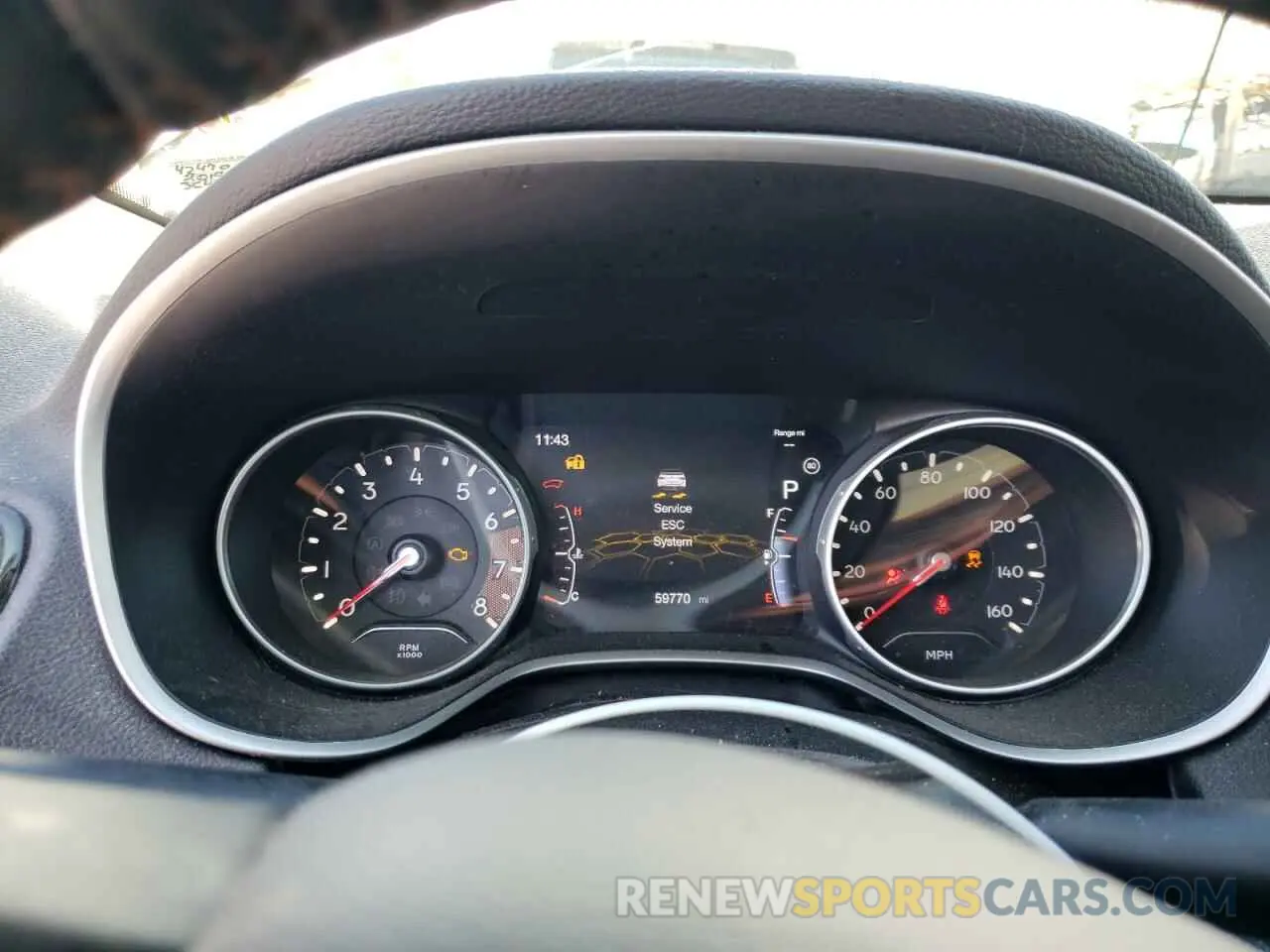 9 Photograph of a damaged car 3C4NJDCB6KT854701 JEEP COMPASS 2019