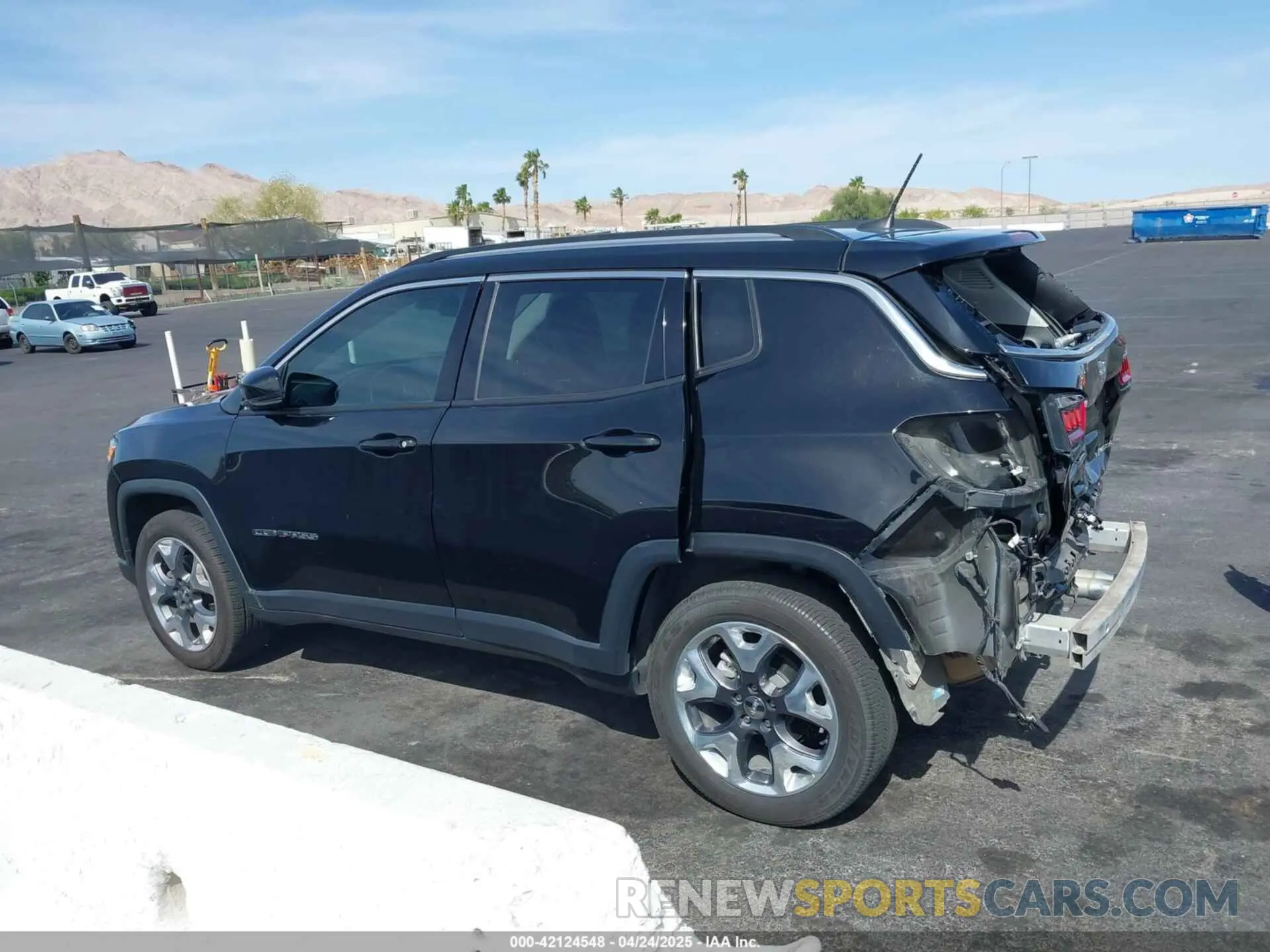 19 Photograph of a damaged car 3C4NJDCB7KT596544 JEEP COMPASS 2019