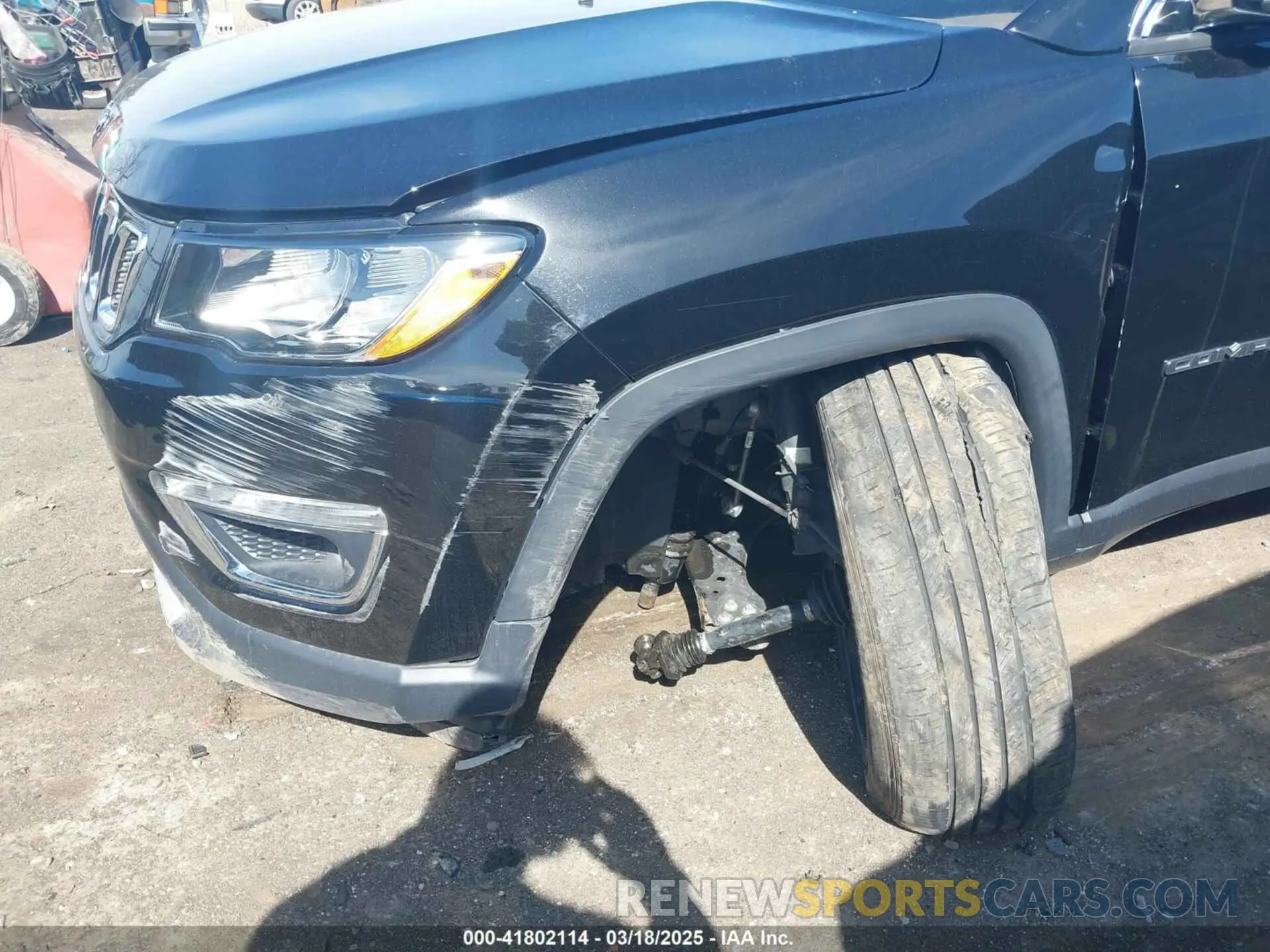 6 Photograph of a damaged car 3C4NJDCB7KT638629 JEEP COMPASS 2019