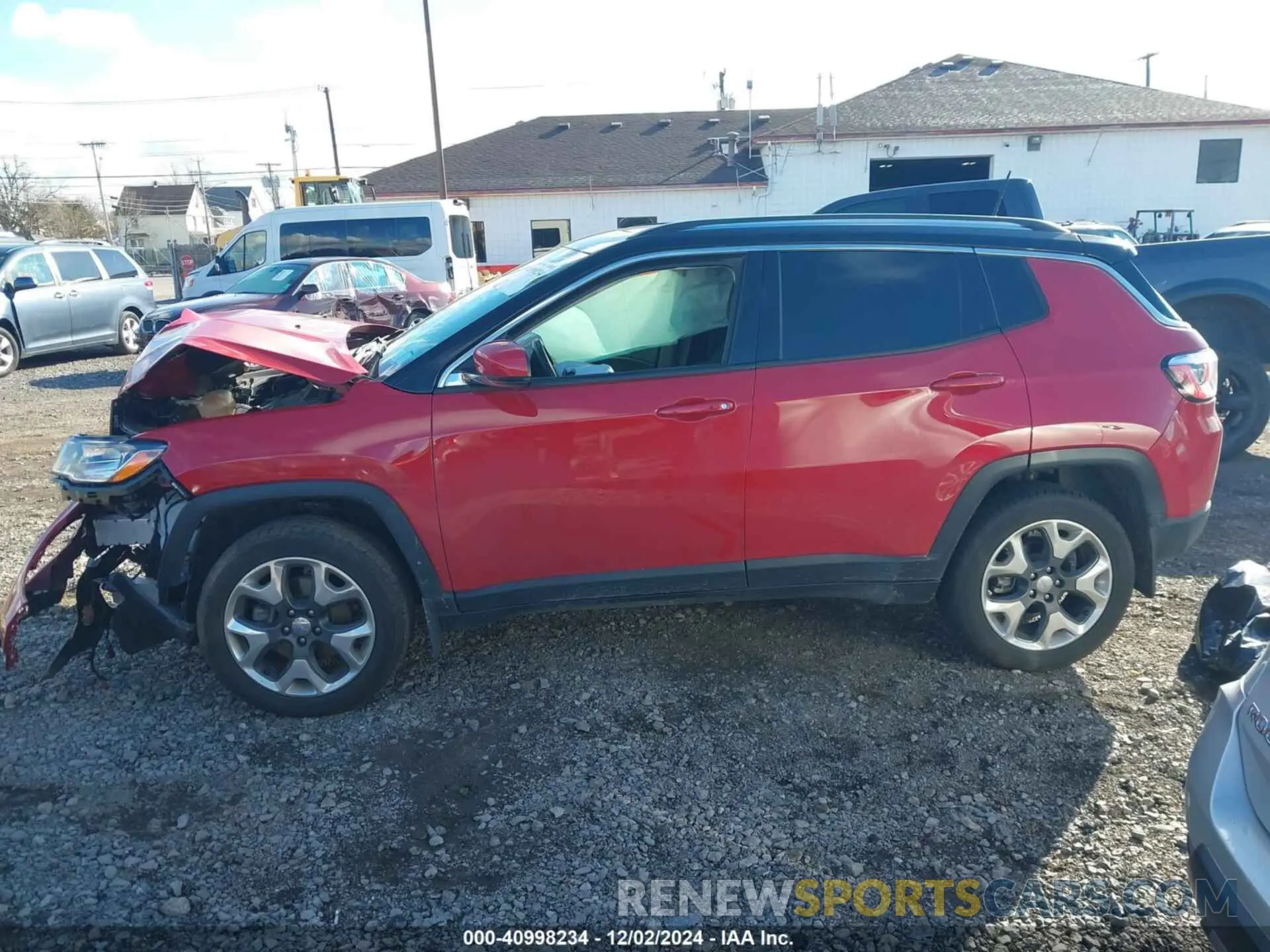 14 Photograph of a damaged car 3C4NJDCB7KT669752 JEEP COMPASS 2019
