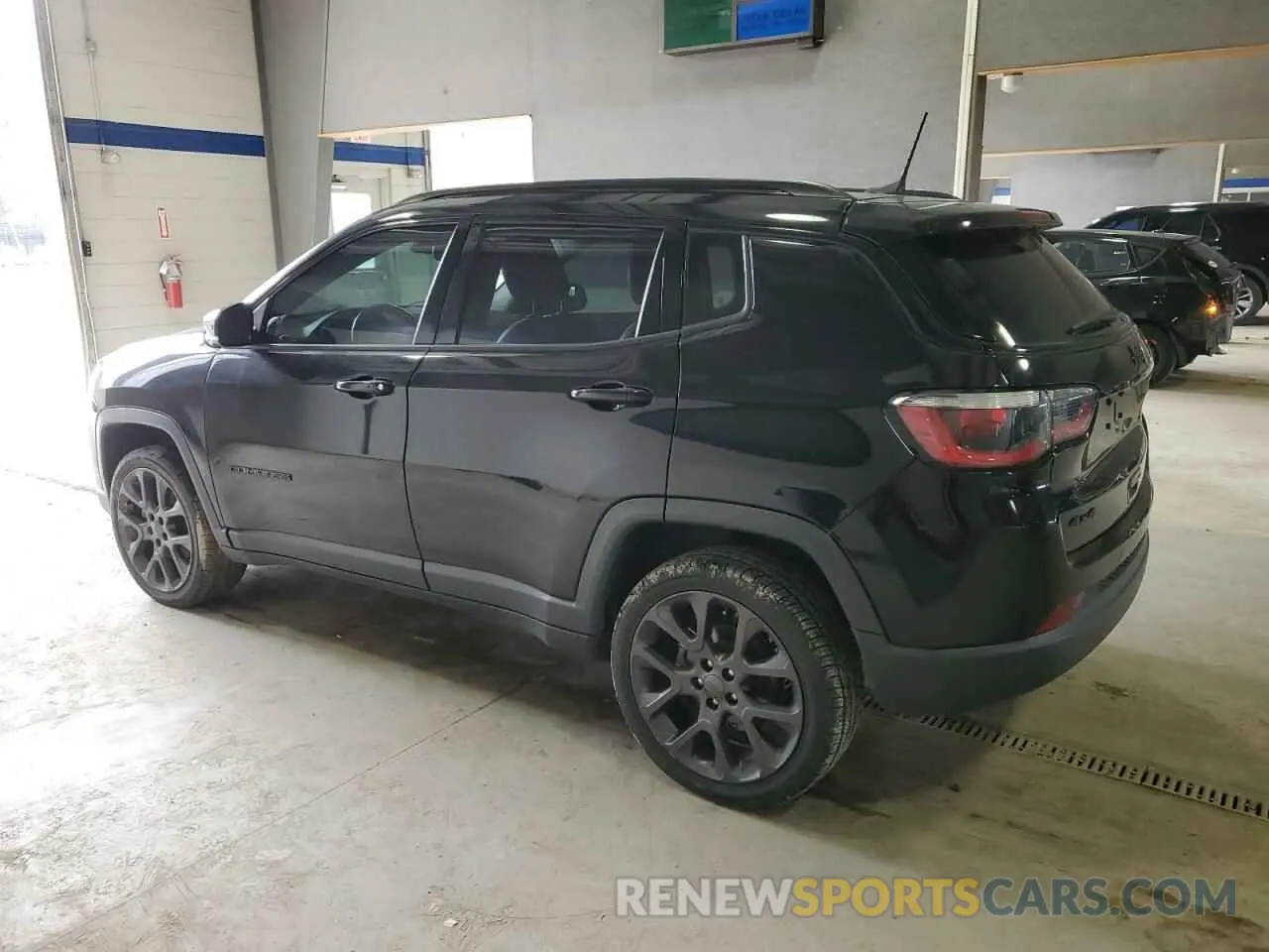 2 Photograph of a damaged car 3C4NJDCB7KT713989 JEEP COMPASS 2019