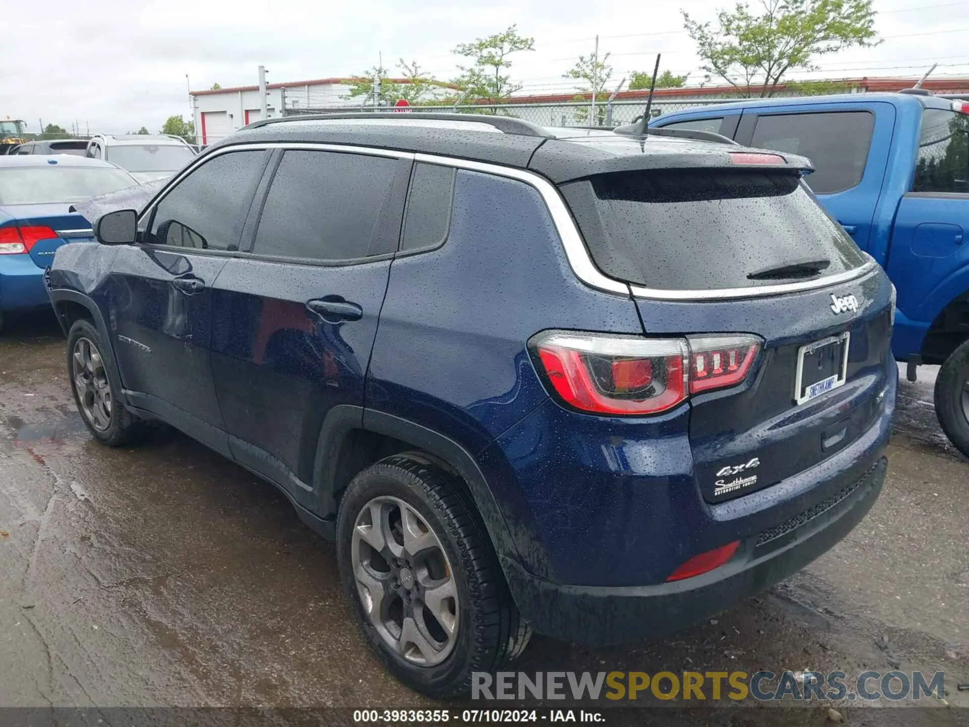 3 Photograph of a damaged car 3C4NJDCB7KT787221 JEEP COMPASS 2019