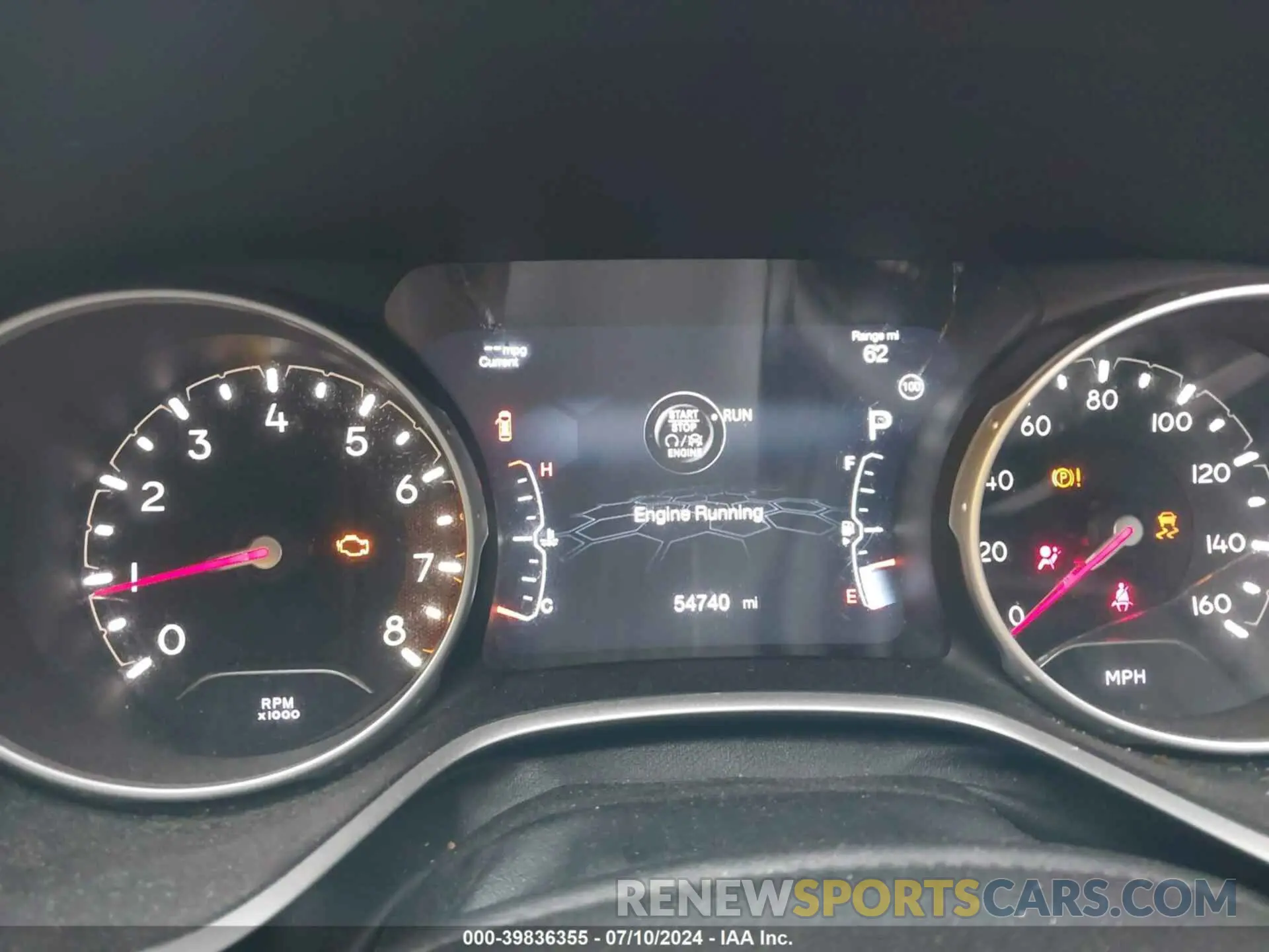 7 Photograph of a damaged car 3C4NJDCB7KT787221 JEEP COMPASS 2019