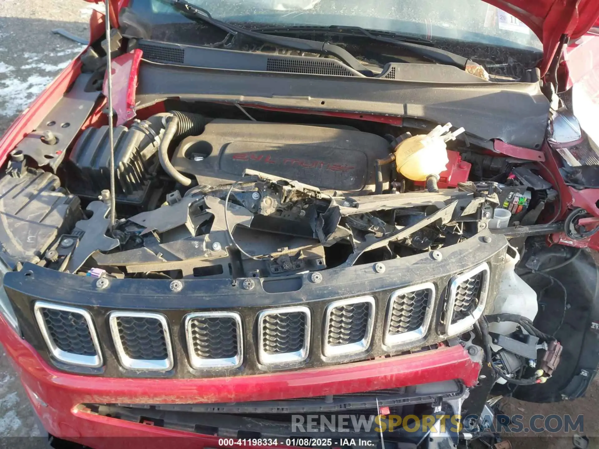 10 Photograph of a damaged car 3C4NJDCB8KT639384 JEEP COMPASS 2019
