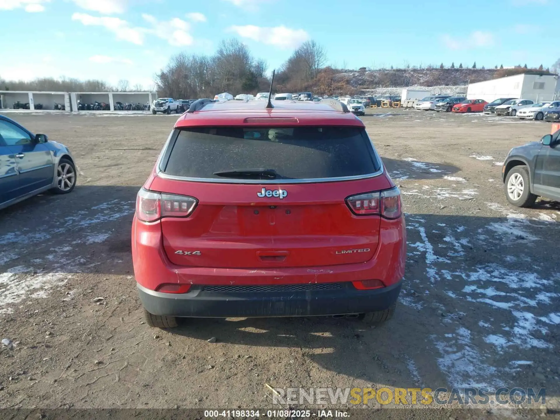 16 Photograph of a damaged car 3C4NJDCB8KT639384 JEEP COMPASS 2019