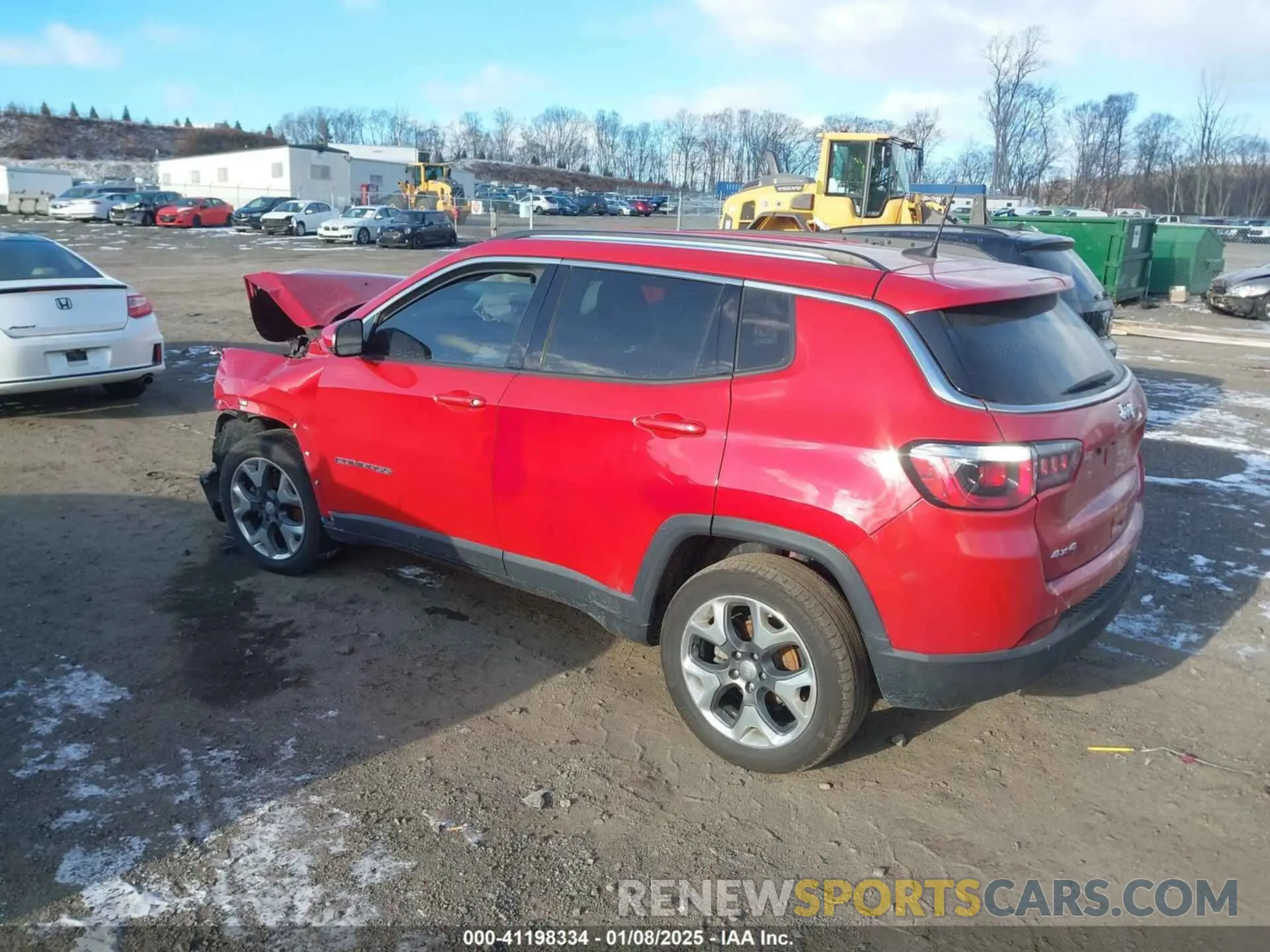 3 Photograph of a damaged car 3C4NJDCB8KT639384 JEEP COMPASS 2019