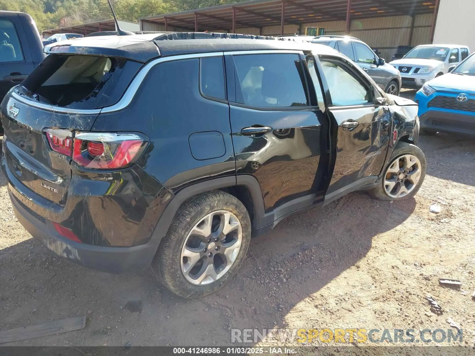 4 Photograph of a damaged car 3C4NJDCB8KT650787 JEEP COMPASS 2019