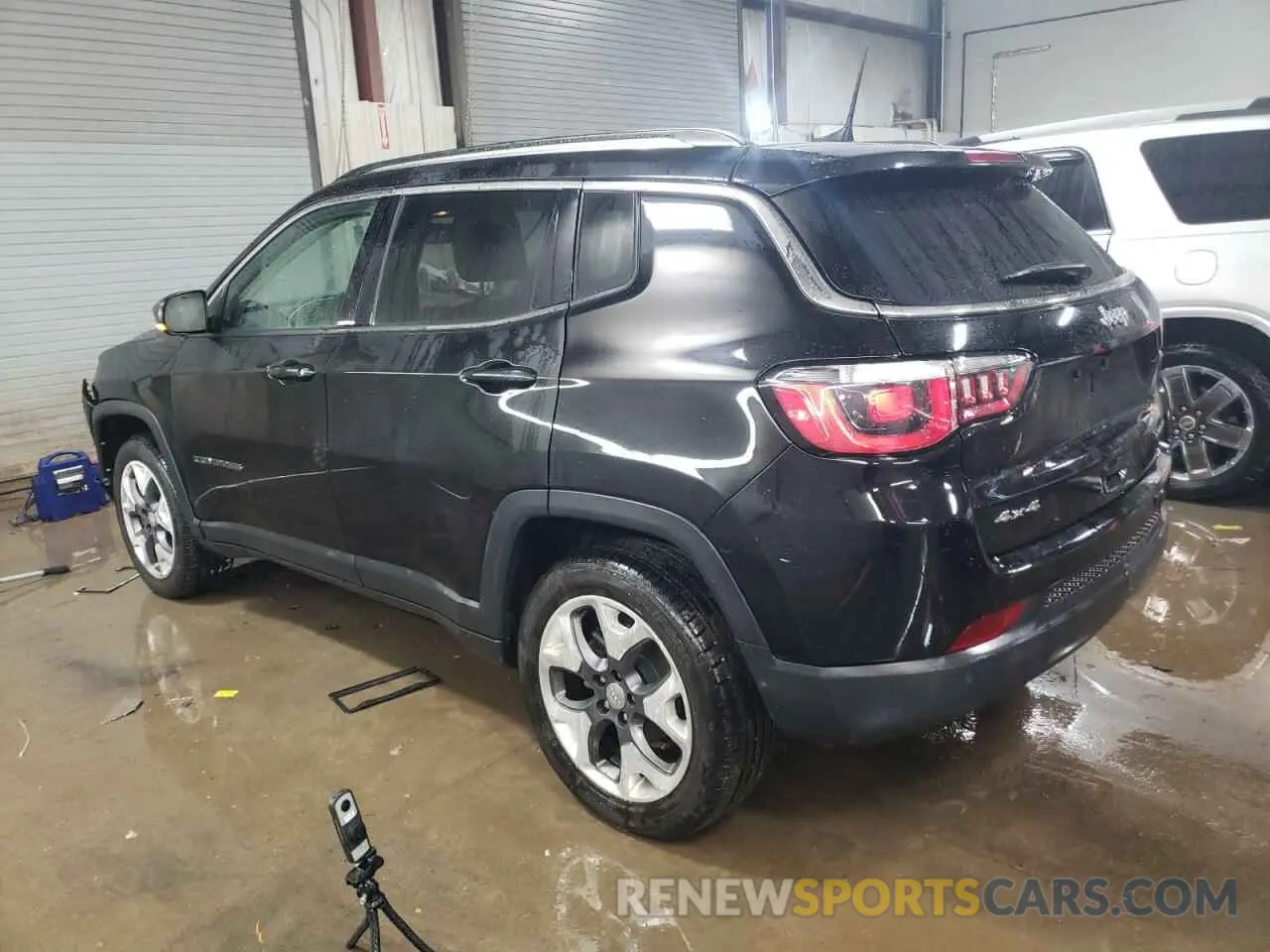 2 Photograph of a damaged car 3C4NJDCB8KT651129 JEEP COMPASS 2019
