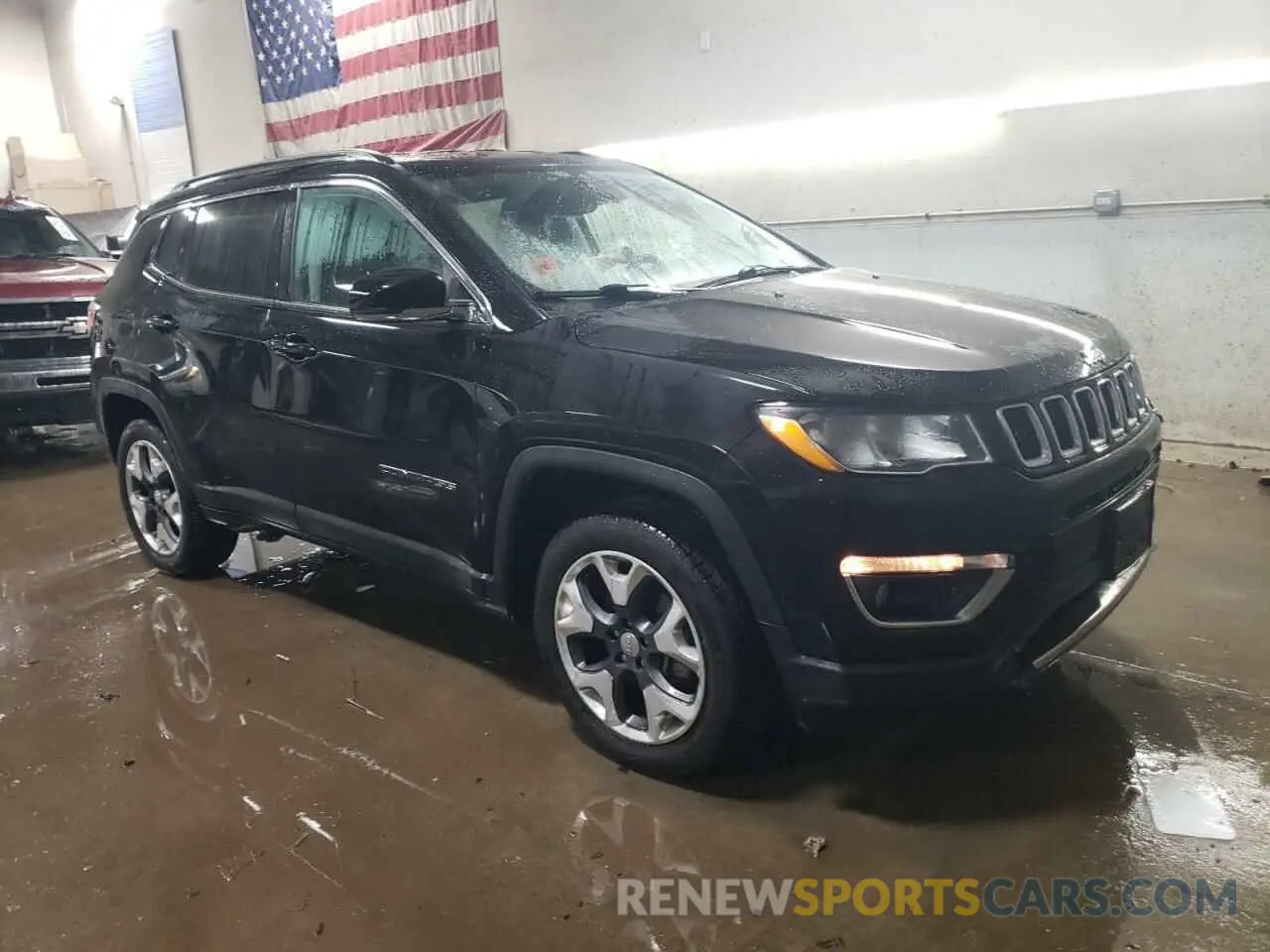 4 Photograph of a damaged car 3C4NJDCB8KT651129 JEEP COMPASS 2019