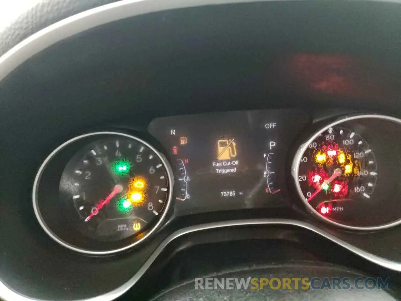 9 Photograph of a damaged car 3C4NJDCB8KT651129 JEEP COMPASS 2019