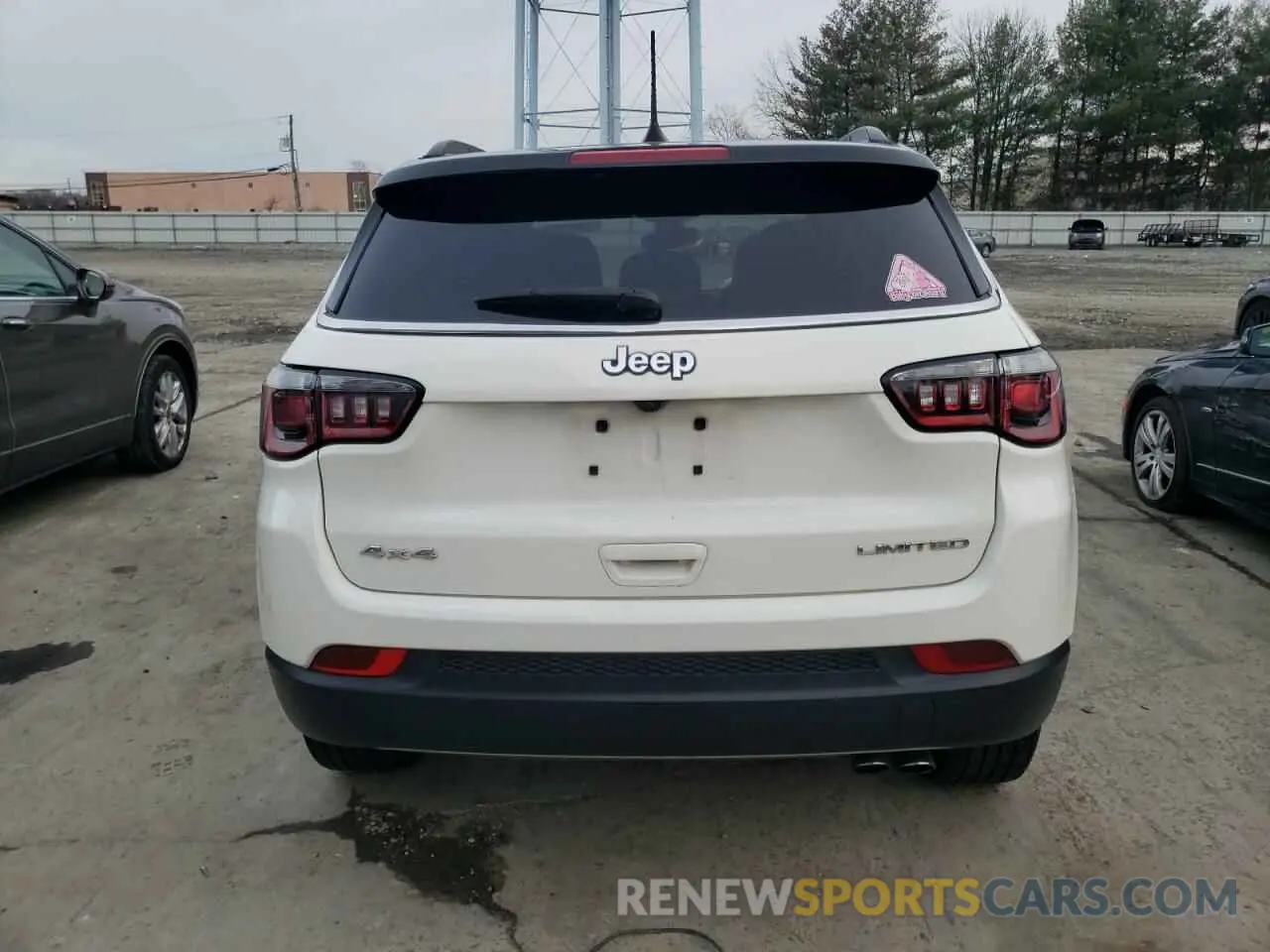 6 Photograph of a damaged car 3C4NJDCB8KT654256 JEEP COMPASS 2019