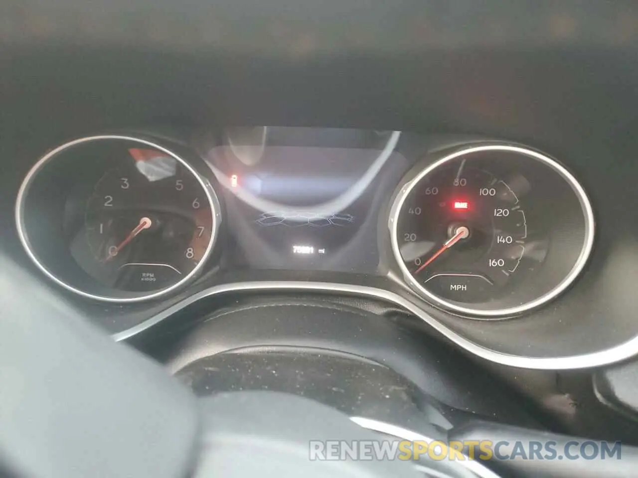 9 Photograph of a damaged car 3C4NJDCB8KT654256 JEEP COMPASS 2019