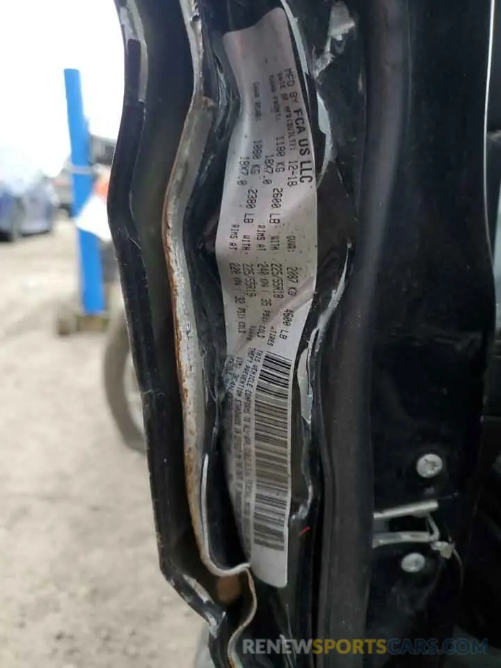 13 Photograph of a damaged car 3C4NJDCB8KT672479 JEEP COMPASS 2019