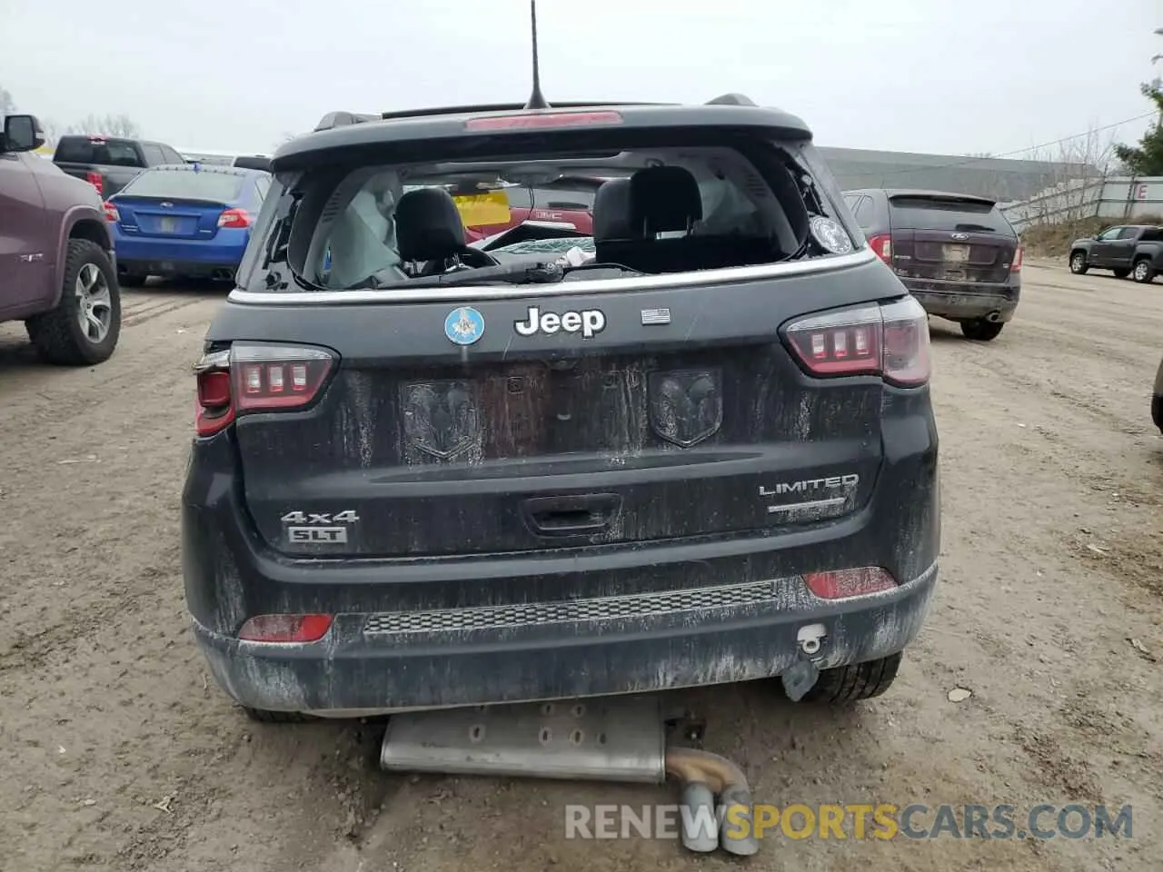 6 Photograph of a damaged car 3C4NJDCB8KT672479 JEEP COMPASS 2019