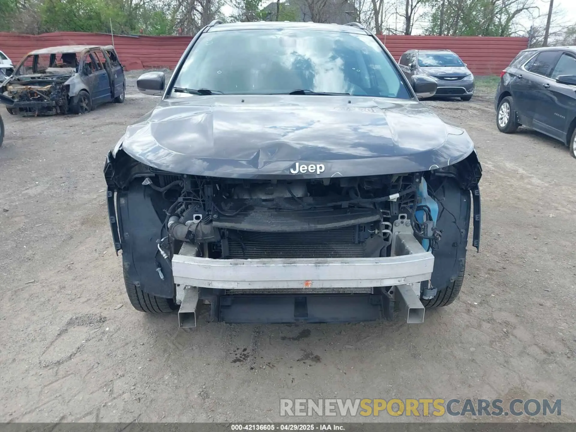 12 Photograph of a damaged car 3C4NJDCB8KT735418 JEEP COMPASS 2019
