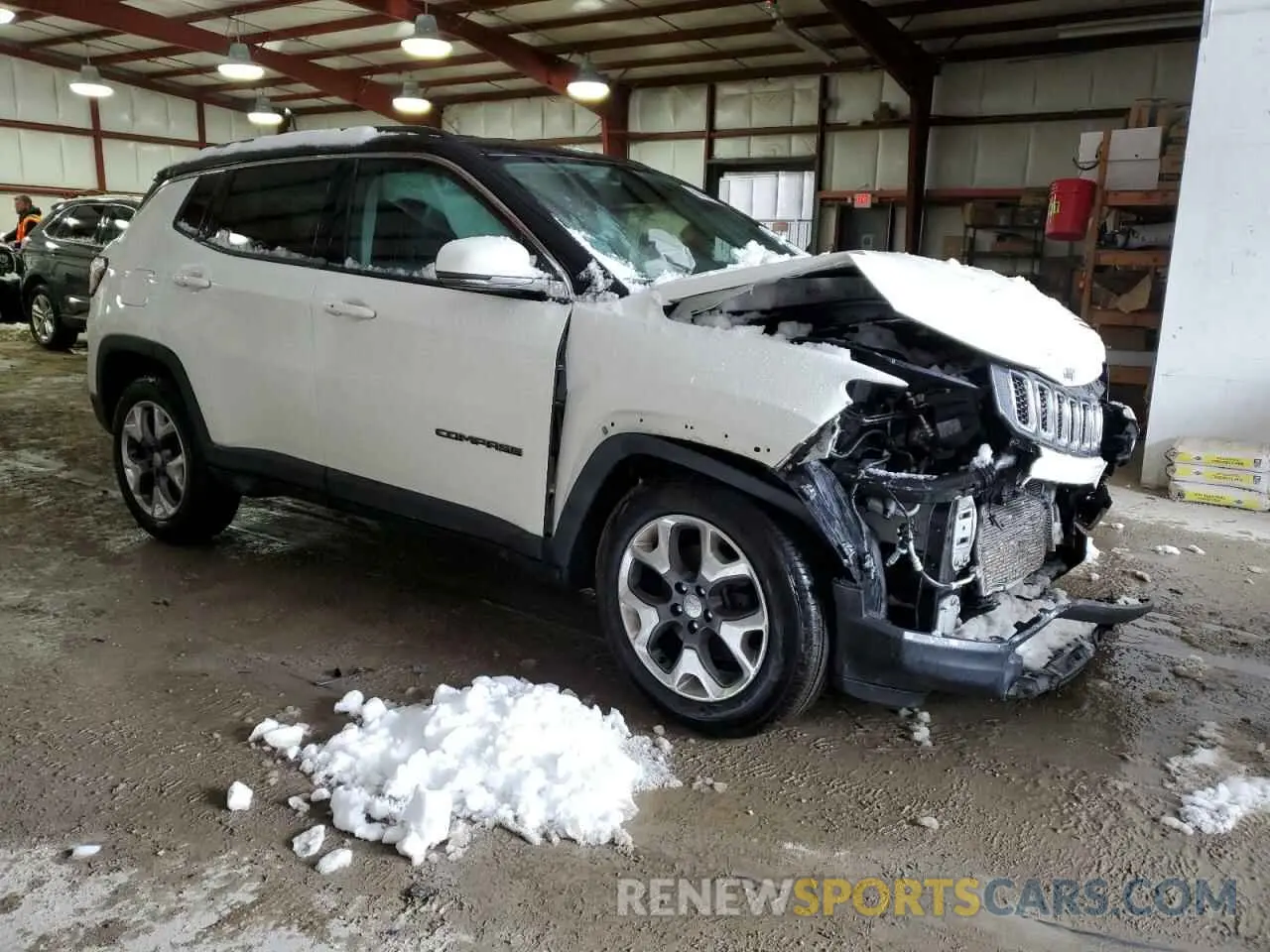 4 Photograph of a damaged car 3C4NJDCB8KT790919 JEEP COMPASS 2019