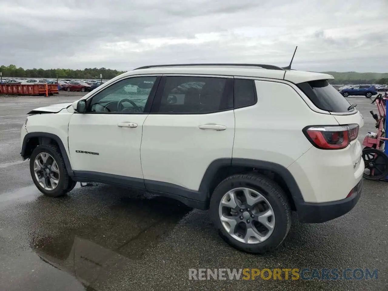 2 Photograph of a damaged car 3C4NJDCB8KT791035 JEEP COMPASS 2019