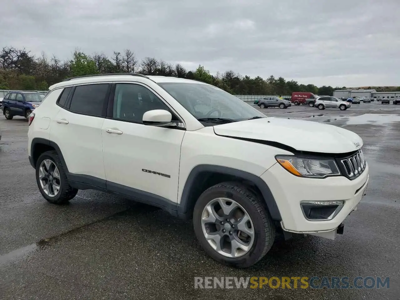 4 Photograph of a damaged car 3C4NJDCB8KT791035 JEEP COMPASS 2019
