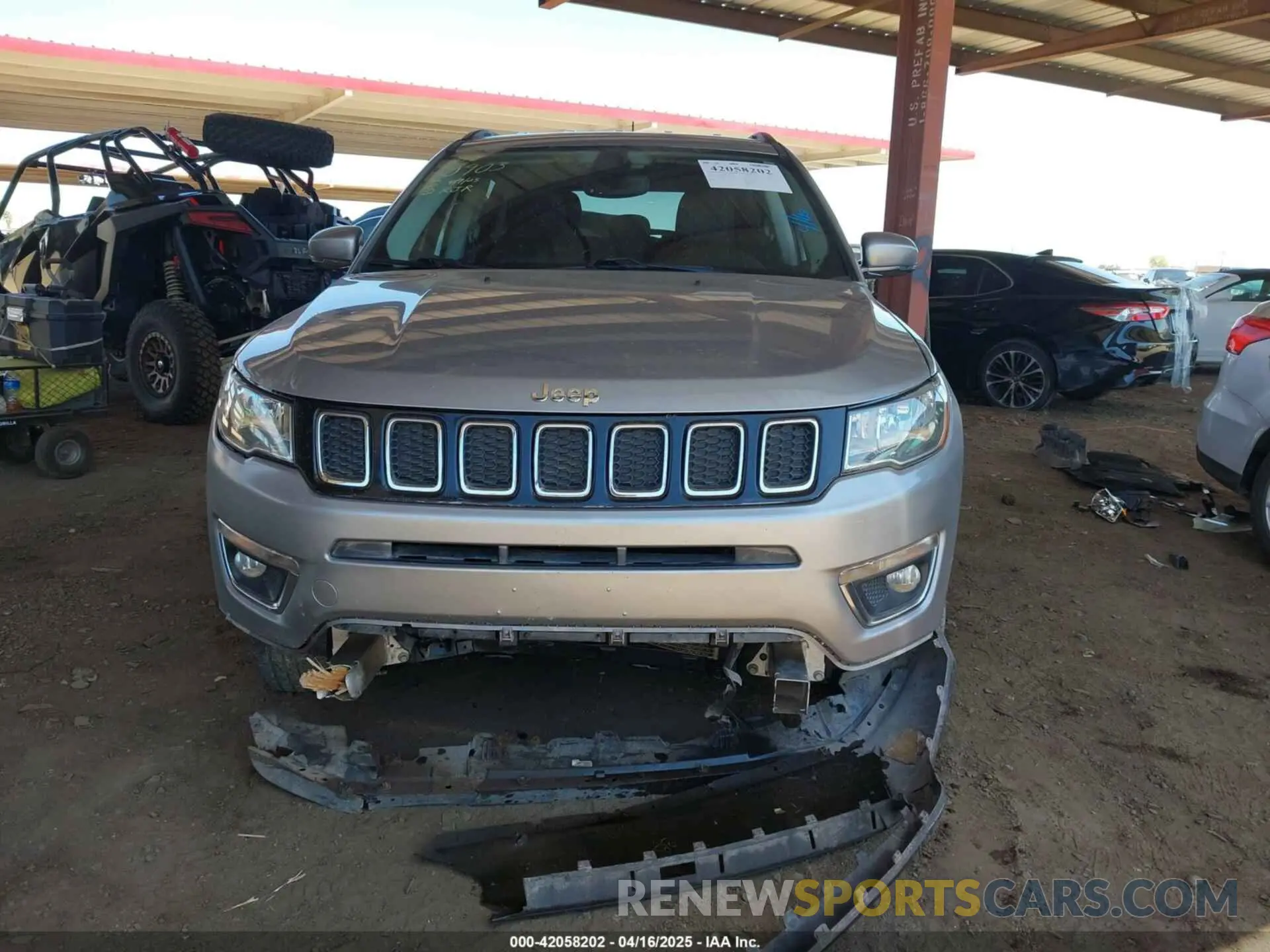 12 Photograph of a damaged car 3C4NJDCB8KT791262 JEEP COMPASS 2019