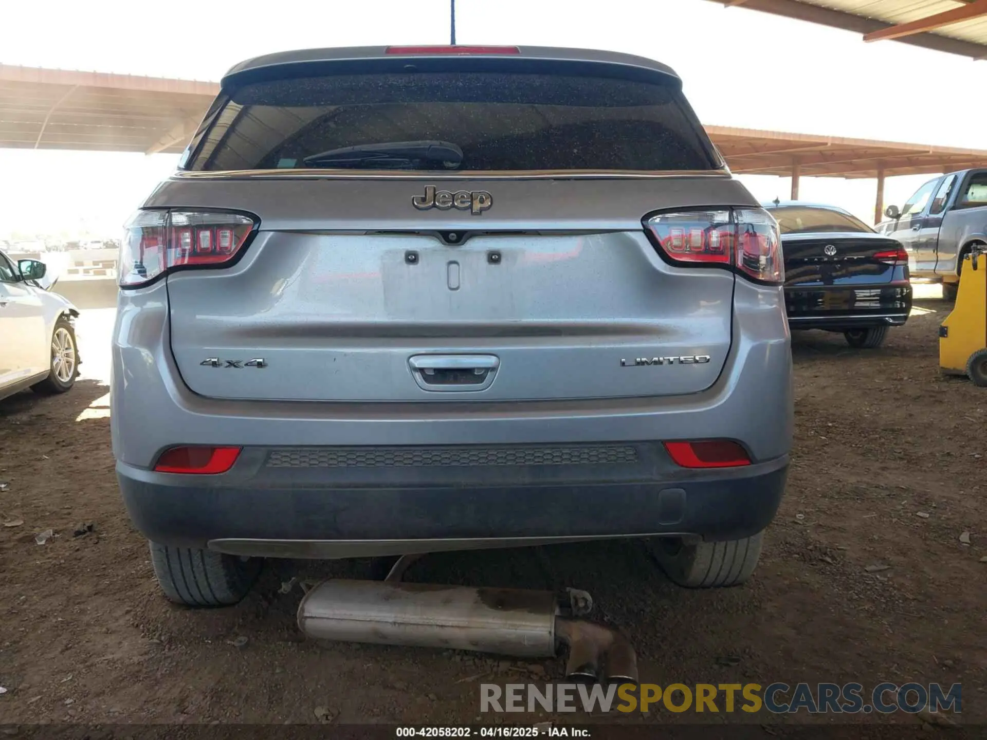 6 Photograph of a damaged car 3C4NJDCB8KT791262 JEEP COMPASS 2019