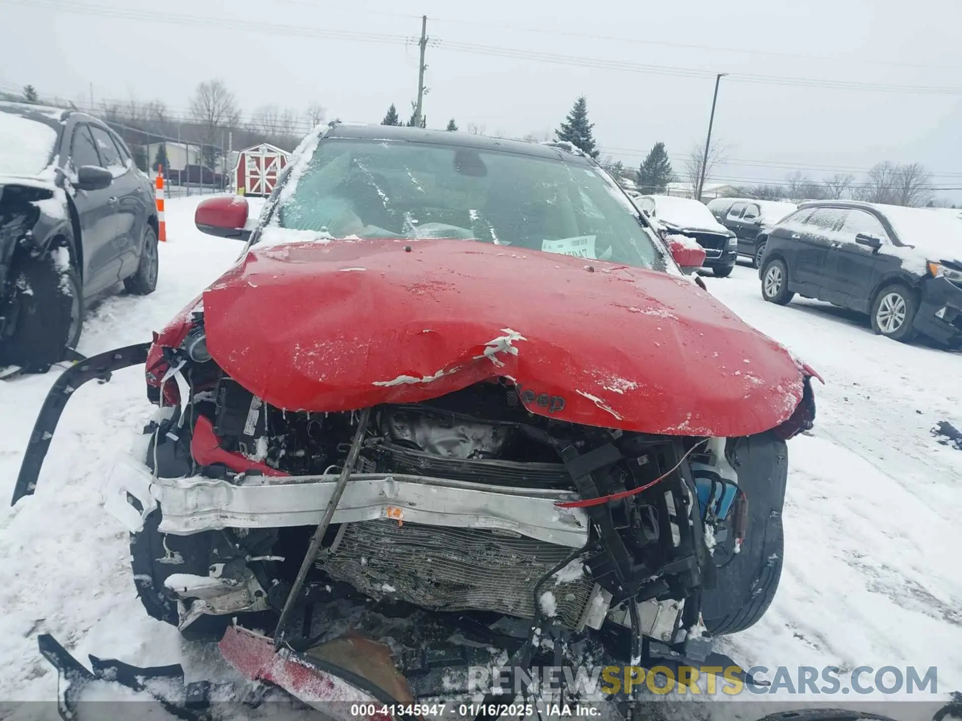 12 Photograph of a damaged car 3C4NJDCB8KT827029 JEEP COMPASS 2019