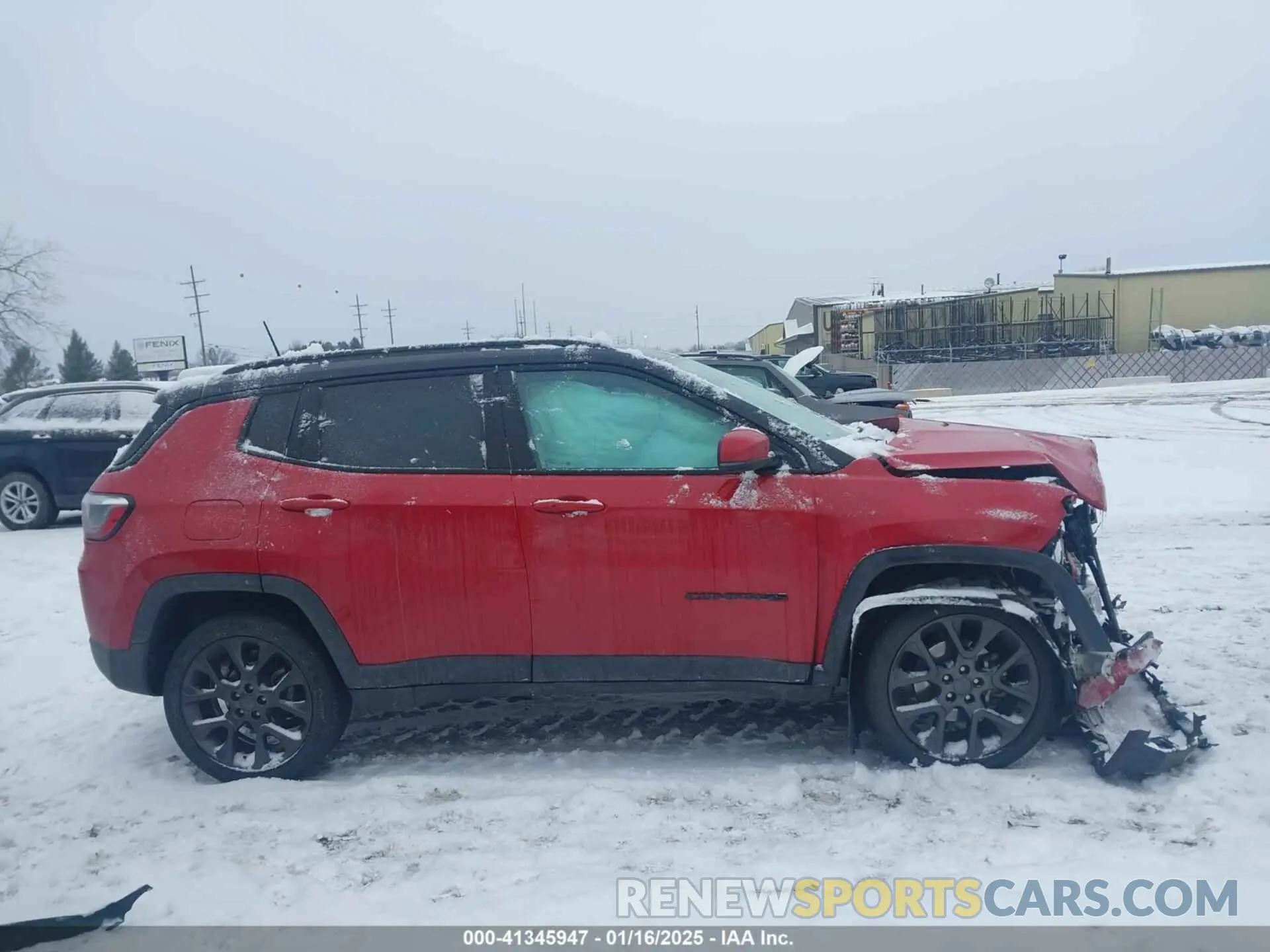 13 Photograph of a damaged car 3C4NJDCB8KT827029 JEEP COMPASS 2019