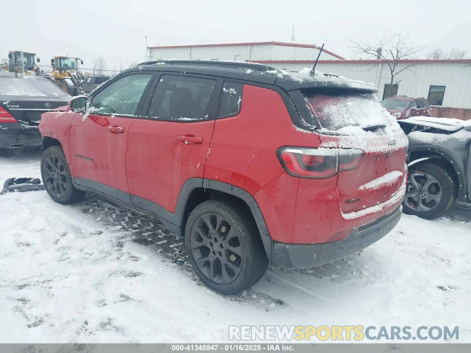 3 Photograph of a damaged car 3C4NJDCB8KT827029 JEEP COMPASS 2019