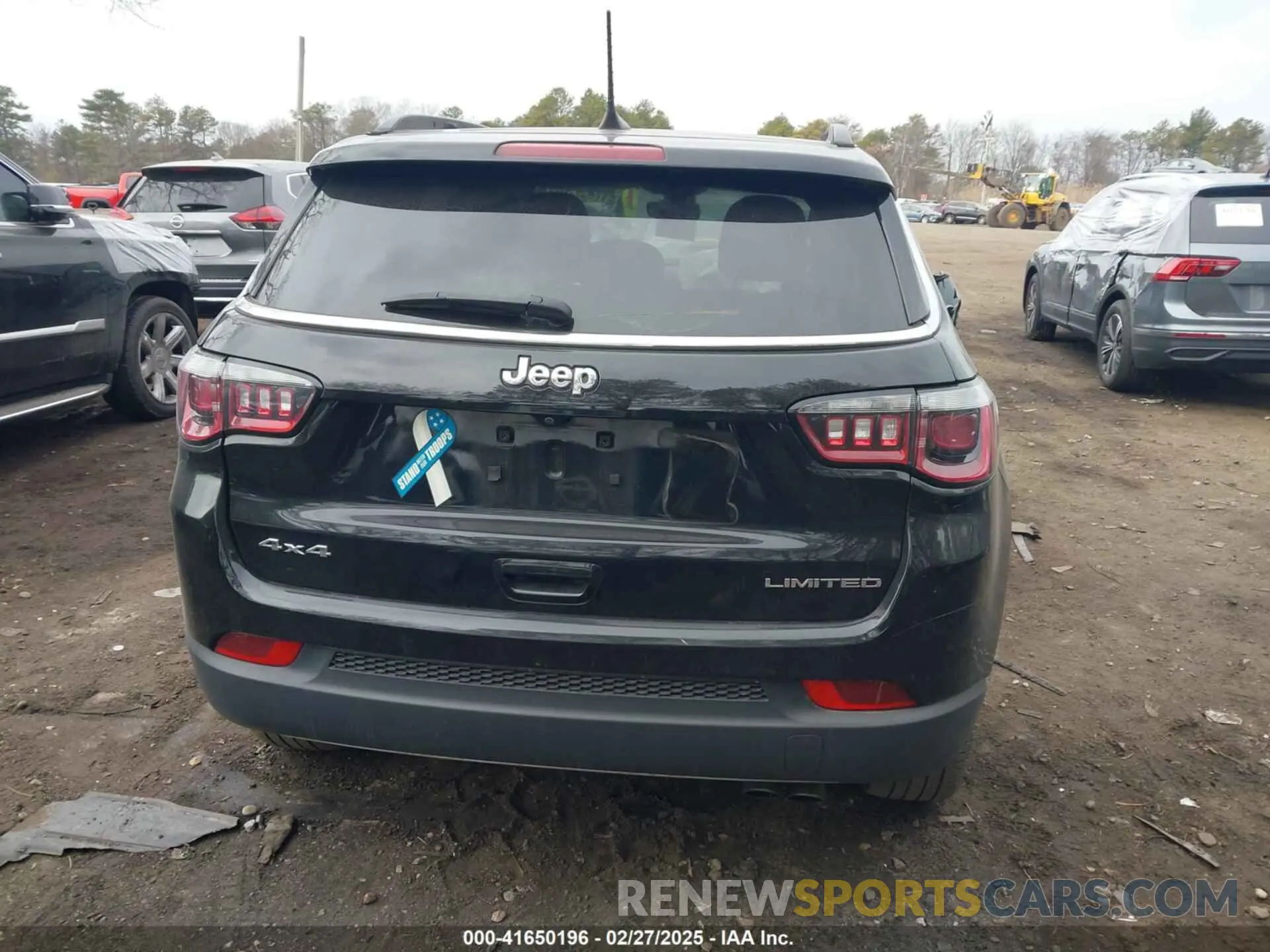16 Photograph of a damaged car 3C4NJDCB9KT600450 JEEP COMPASS 2019
