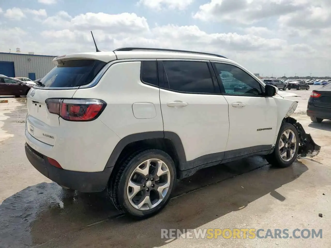 3 Photograph of a damaged car 3C4NJDCB9KT618950 JEEP COMPASS 2019