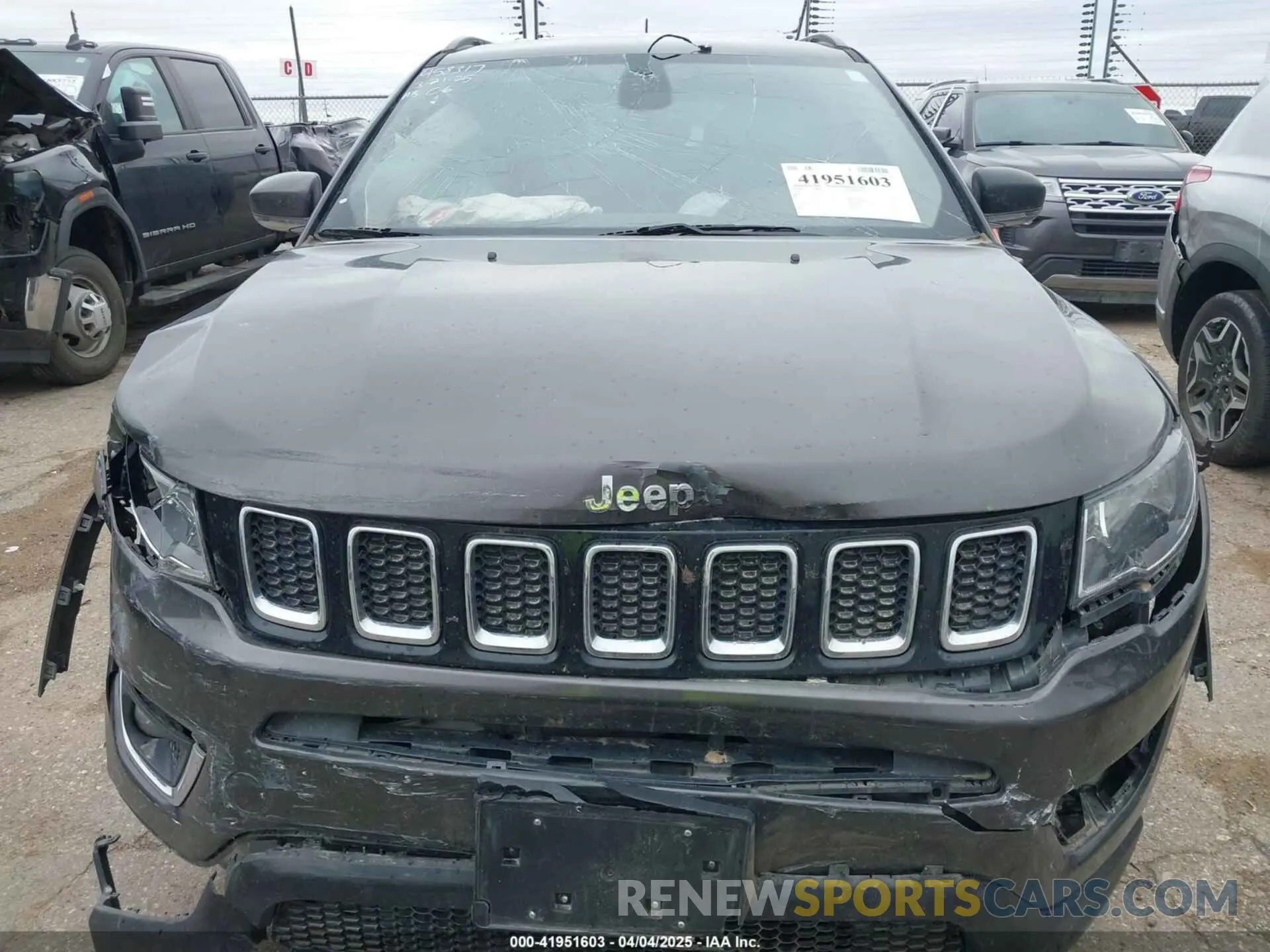 11 Photograph of a damaged car 3C4NJDCB9KT666254 JEEP COMPASS 2019