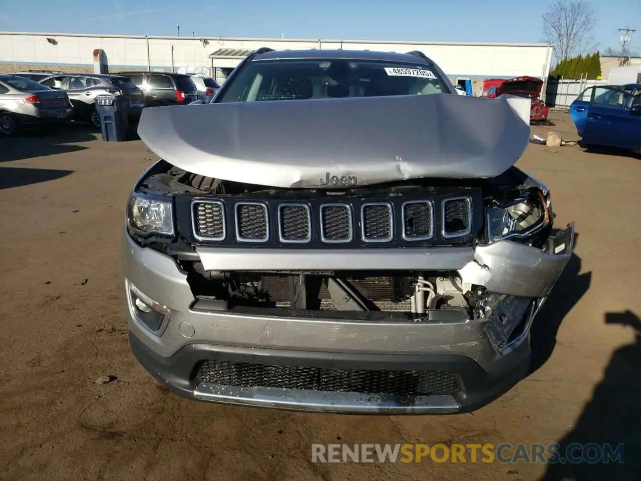 5 Photograph of a damaged car 3C4NJDCB9KT753197 JEEP COMPASS 2019