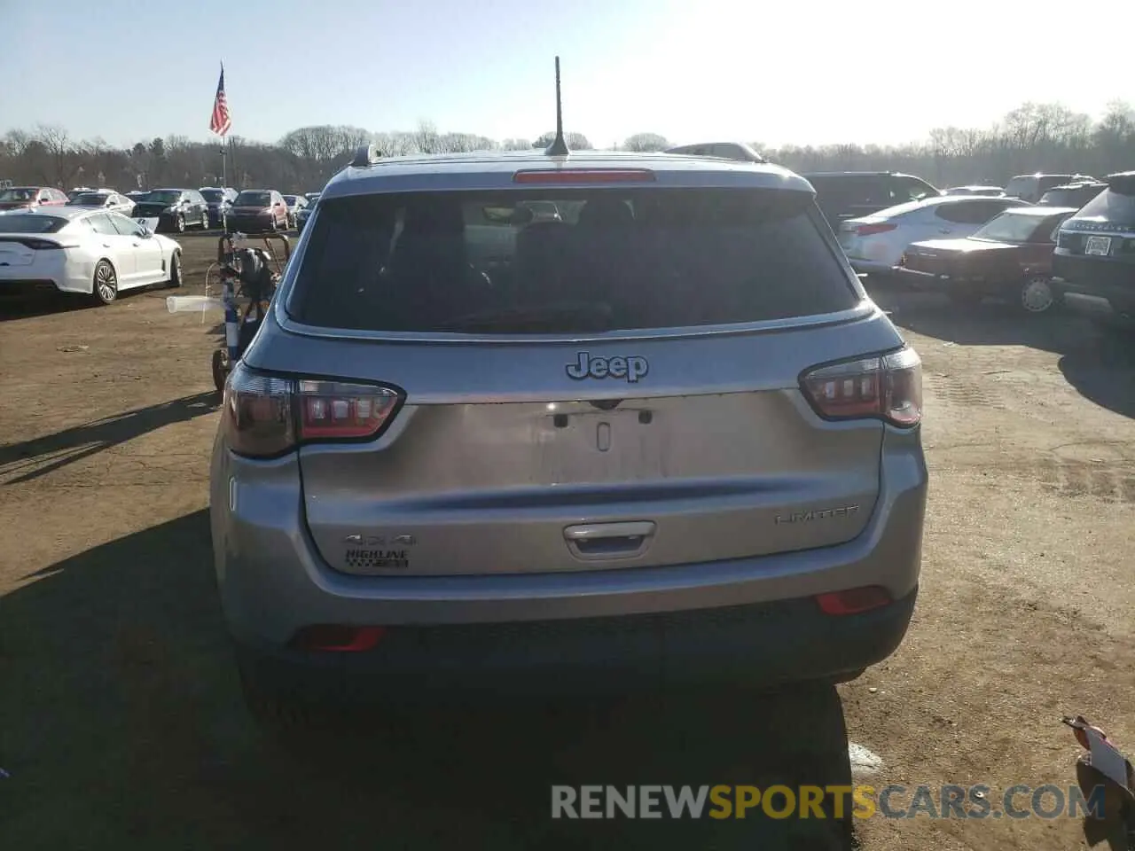 6 Photograph of a damaged car 3C4NJDCB9KT753197 JEEP COMPASS 2019
